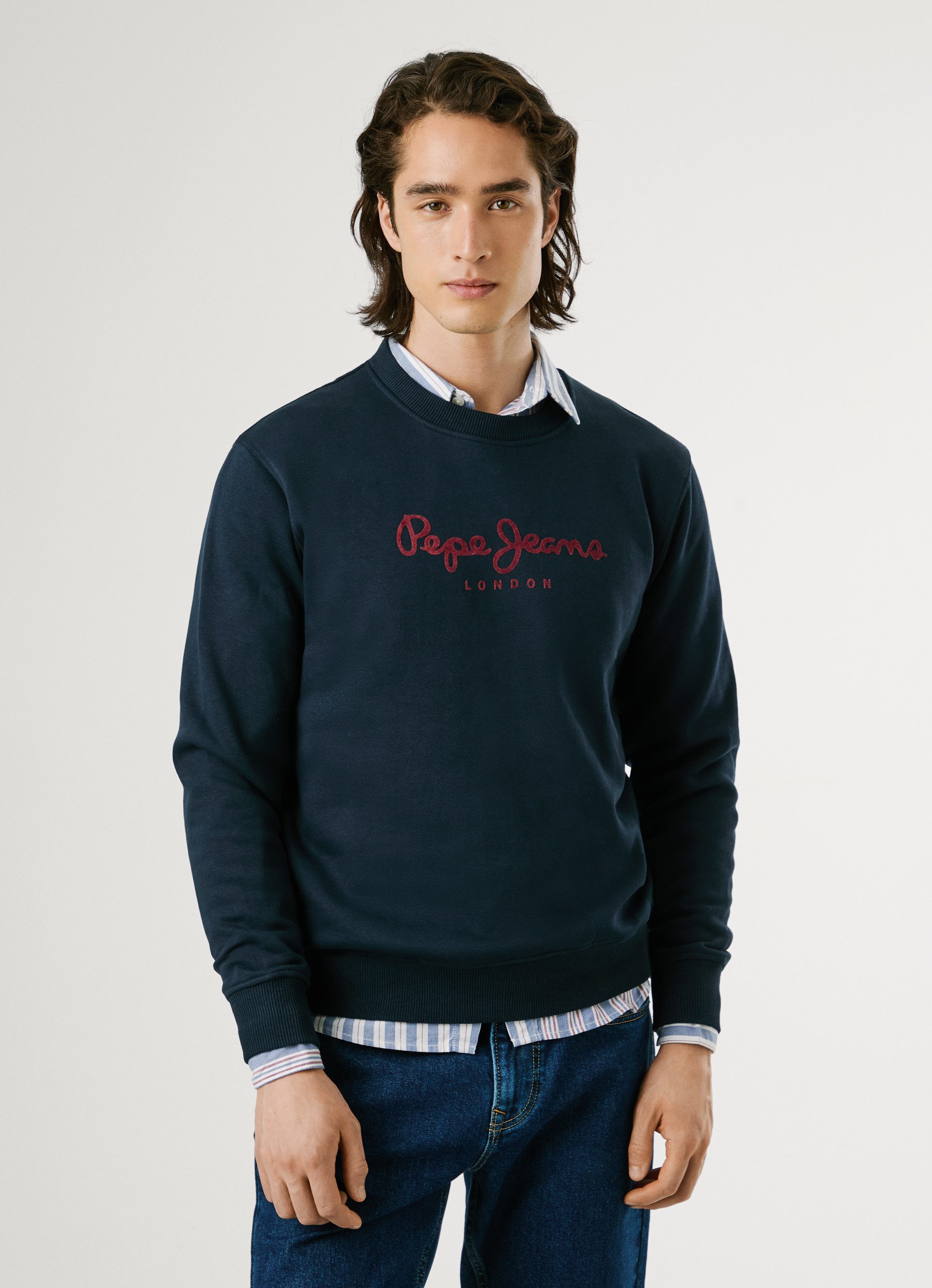 Pepe Jeans Sweatshirt MACBETH PLAIN CREW