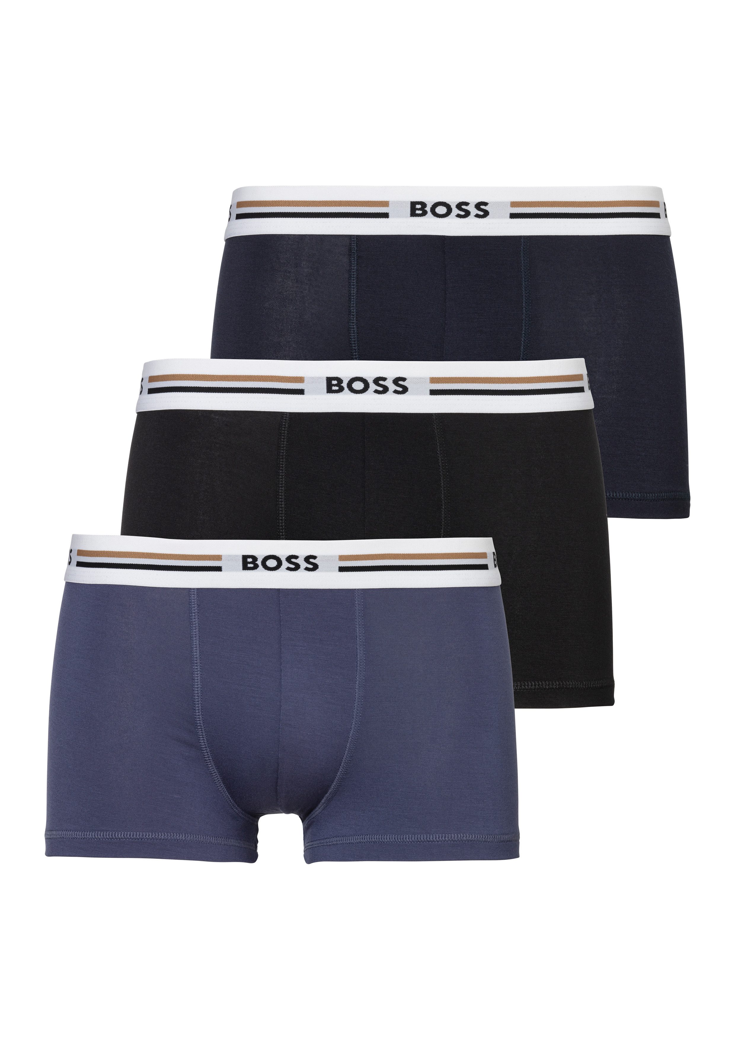 BOSS Trunk 3P Reviv met strakke pijp (3 stuks)
