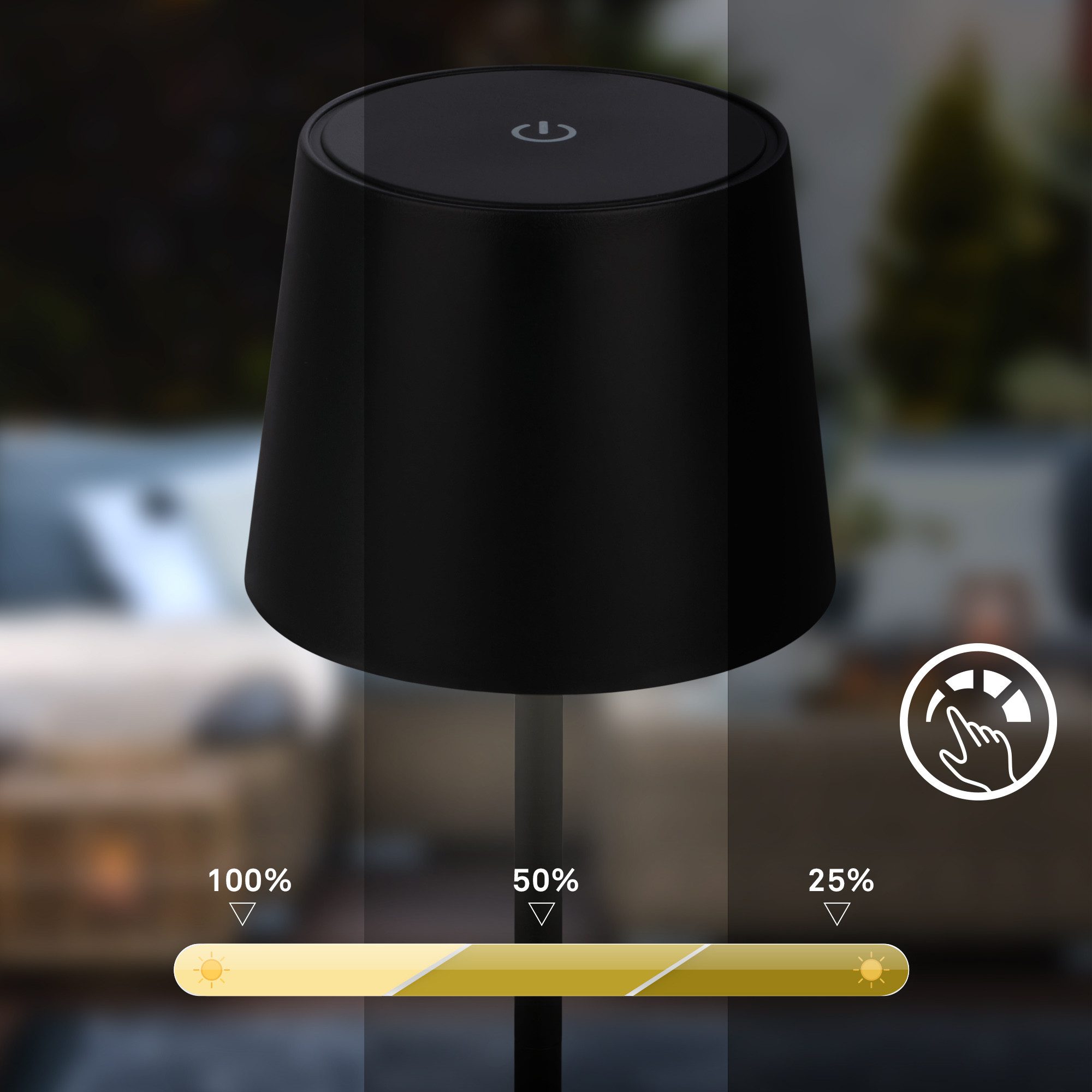 Briloner Leuchten Led-tafellamp Piha