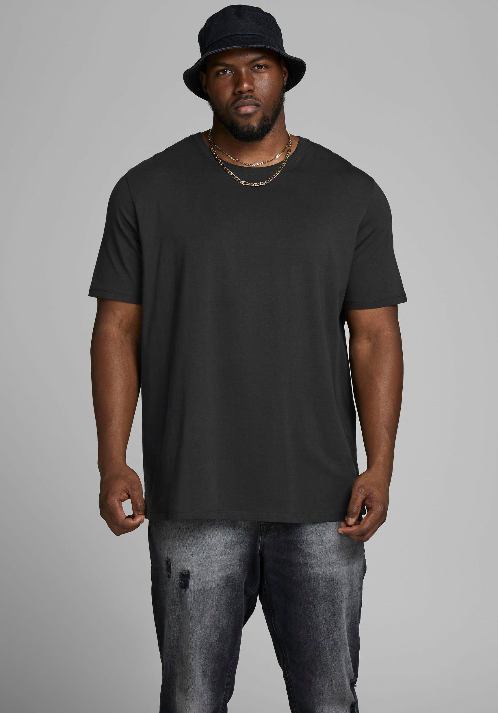 Jack & Jones PlusSize Shirt met ronde hals CORP LOGO TEE