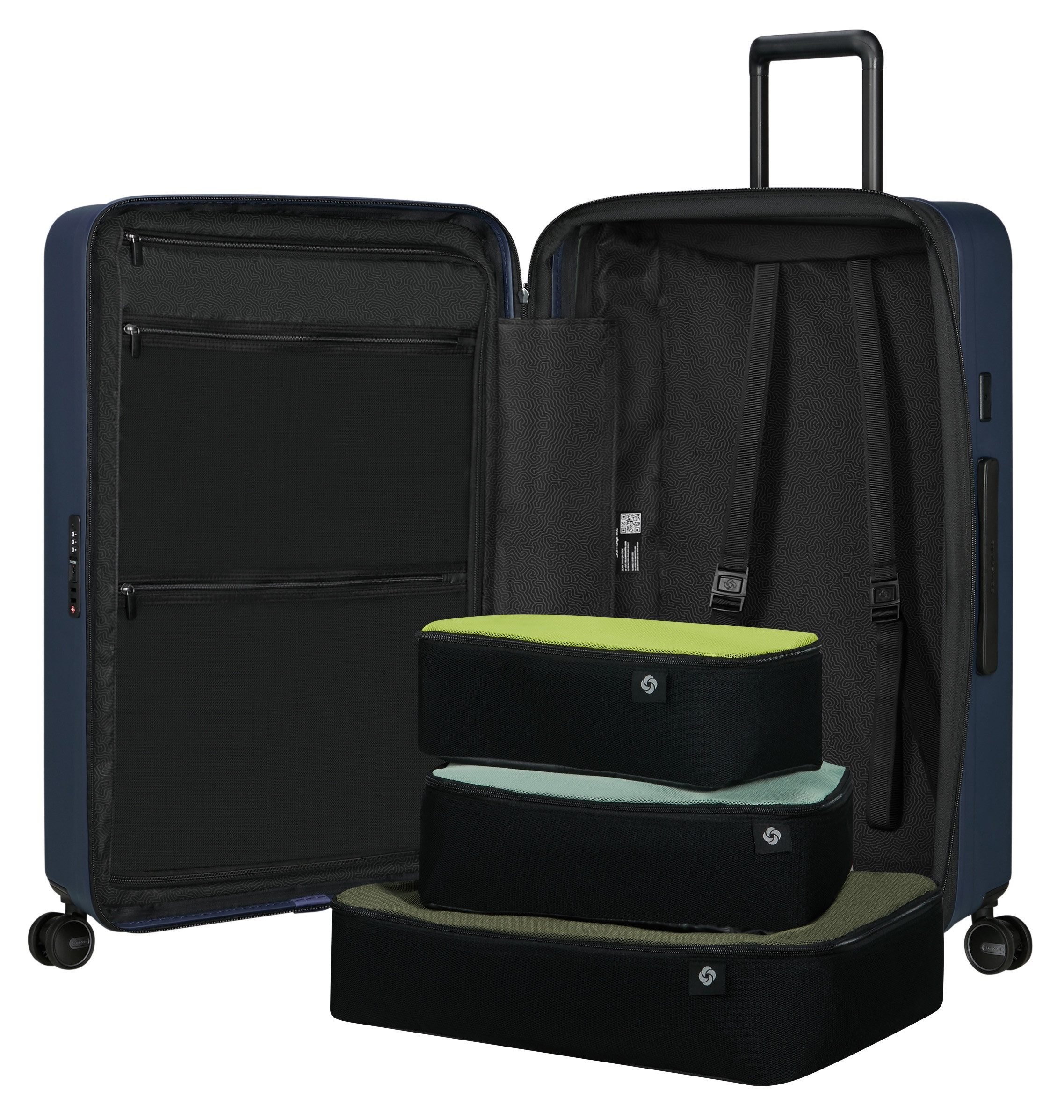 Samsonite Hardshell-trolley RESTACKD, verschillende maten en kleuren (Met opbergtas)