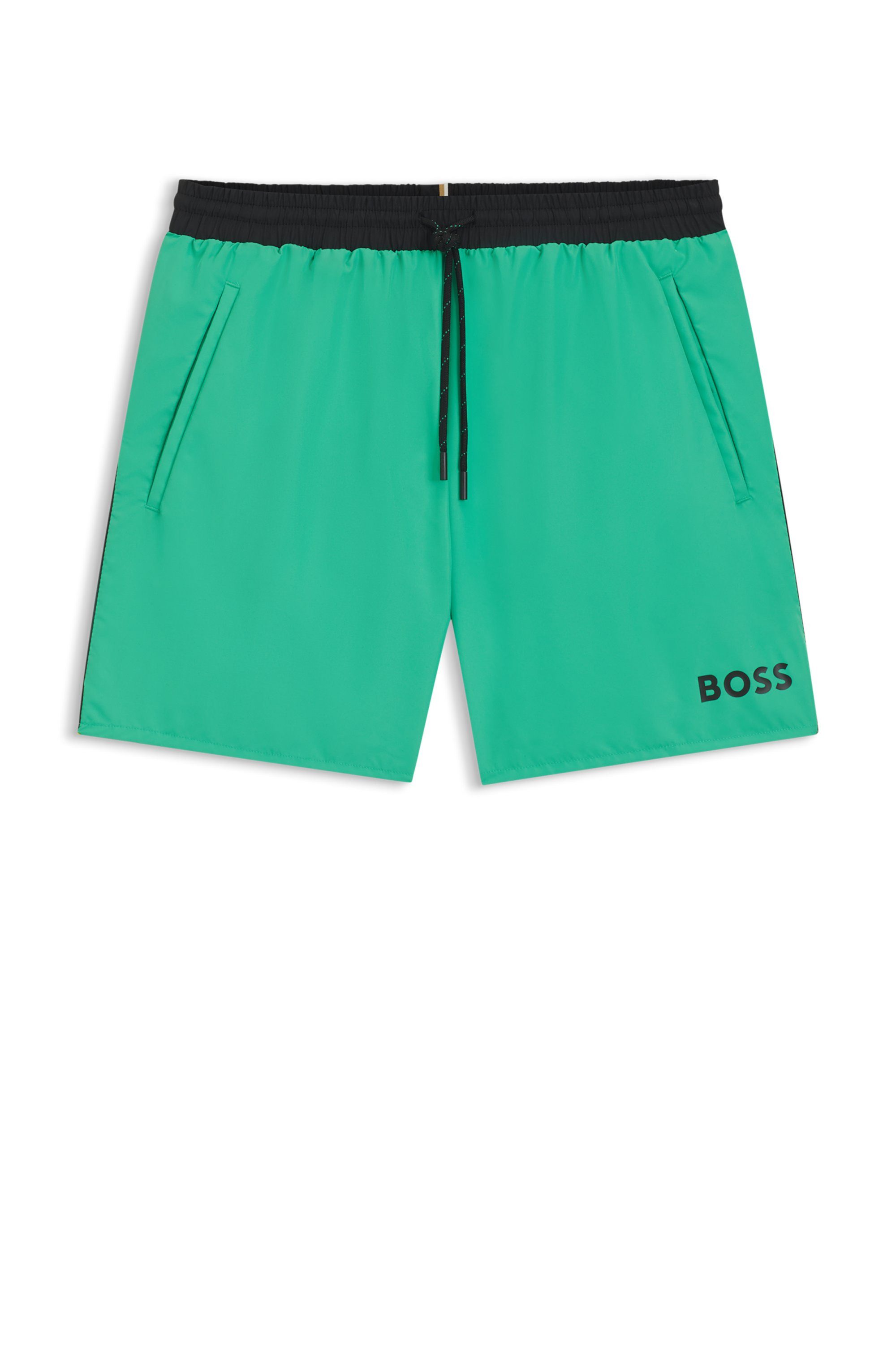 BOSS Zwemshort Starfish met contraststrepen