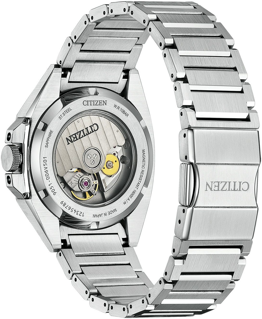 Citizen Automatisch horloge Series 8 Polshorloge, mechanisch horloge, herenhorloge, datum, saffierglas
