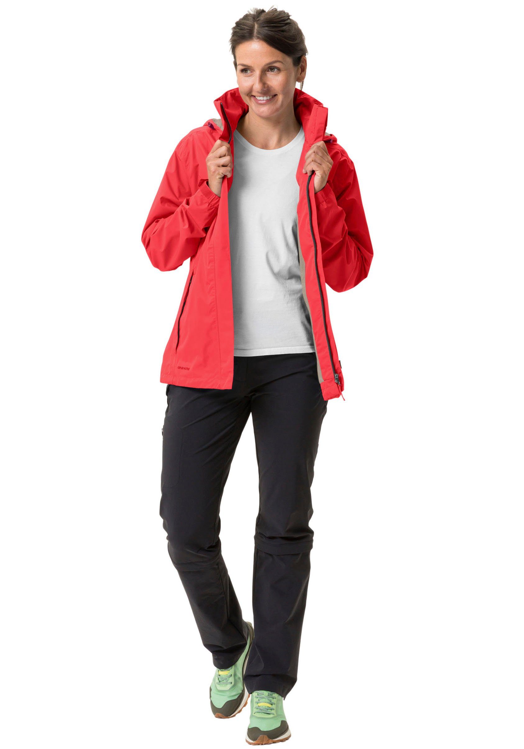 VAUDE Outdoorjack WOMEN'S ESCAPE LIGHT JACKET Waterdicht & winddicht & ademend (1 stuk)