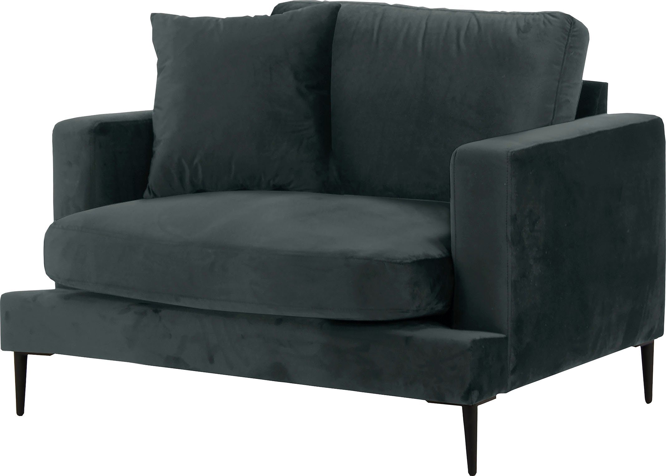 Leonique Fauteuil Cozy loungesstoel, designstoel, afmetingen B/D/H: 91/97/80 cm
