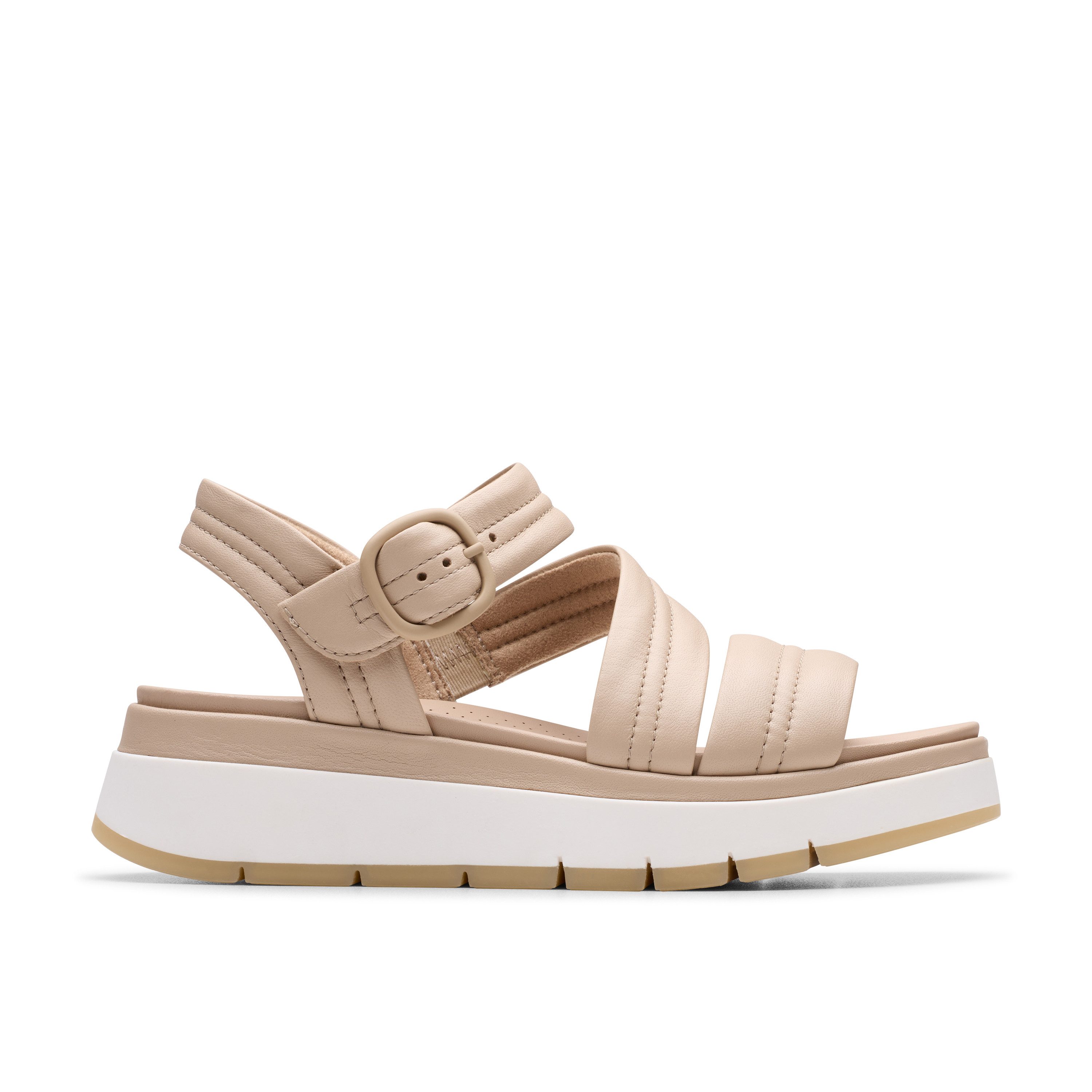 Clarks Sandalen Tuscan Strap , sandalette, flats, zomerschoen met plateausool