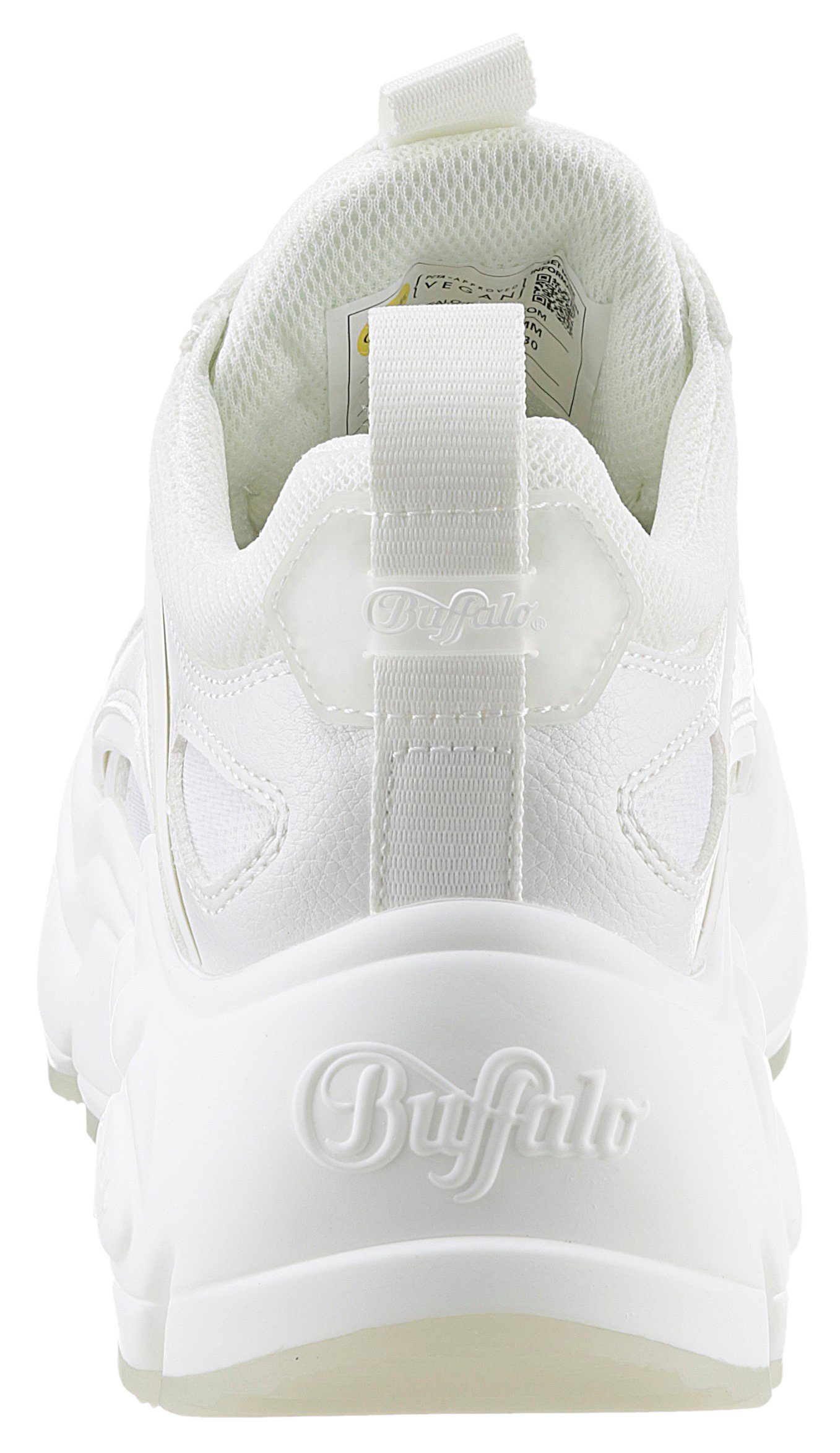 Buffalo Sneakers BINARY in monochrome uitstraling, vrijetijdsschoen, lage schoen, veterschoen