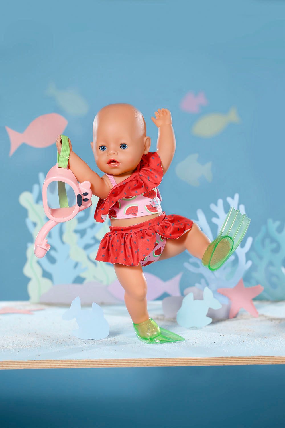 Baby Born Poppenkleding Duikplezier, 43 cm