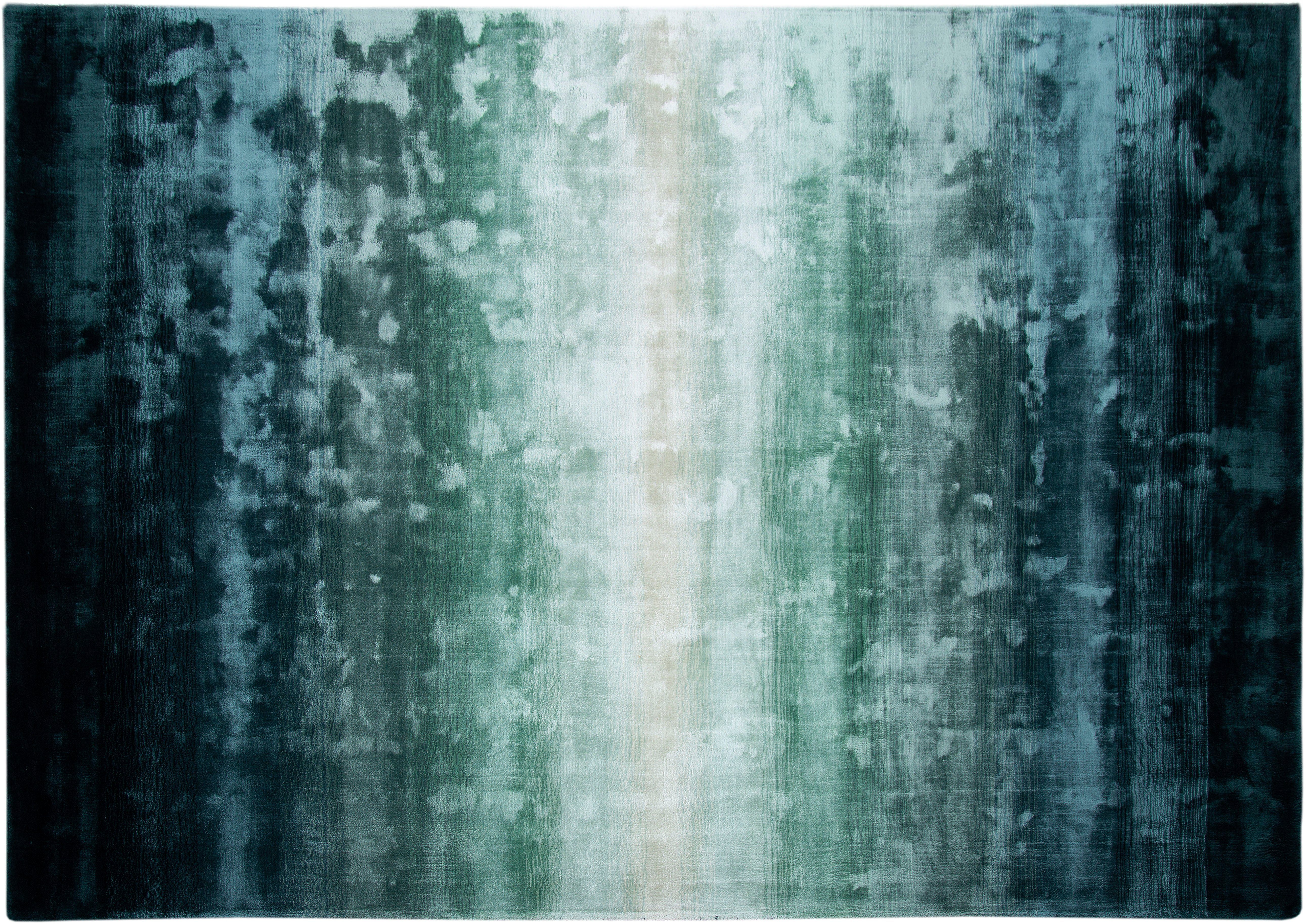 Home affaire Vloerkleed Katalin, met de hand geweven, vloerkleden van 100% viscose, in kleur changerend