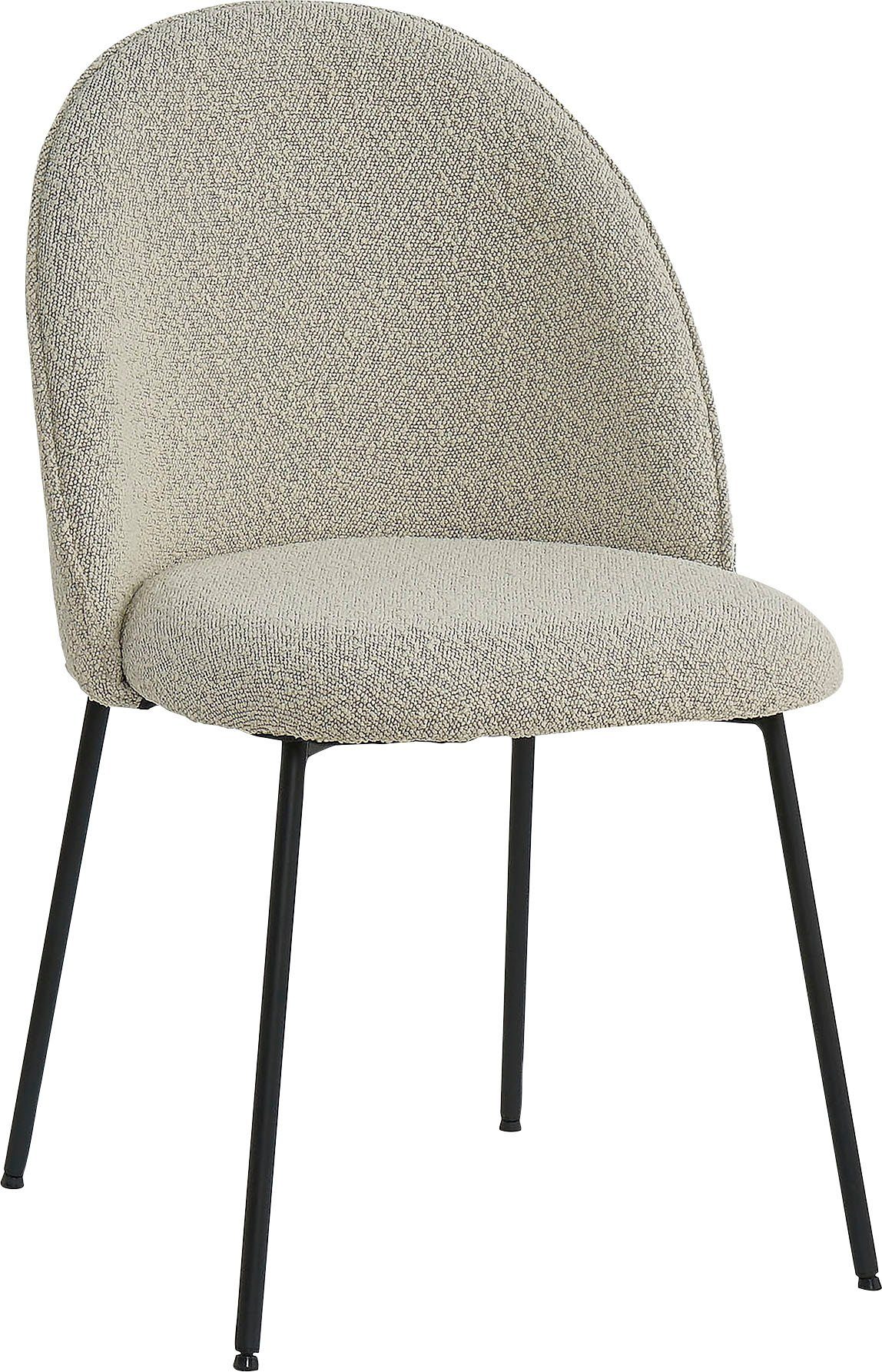 TOM TAILOR HOME Stoel met afgeronde rugleuning (set, 2 stuks)