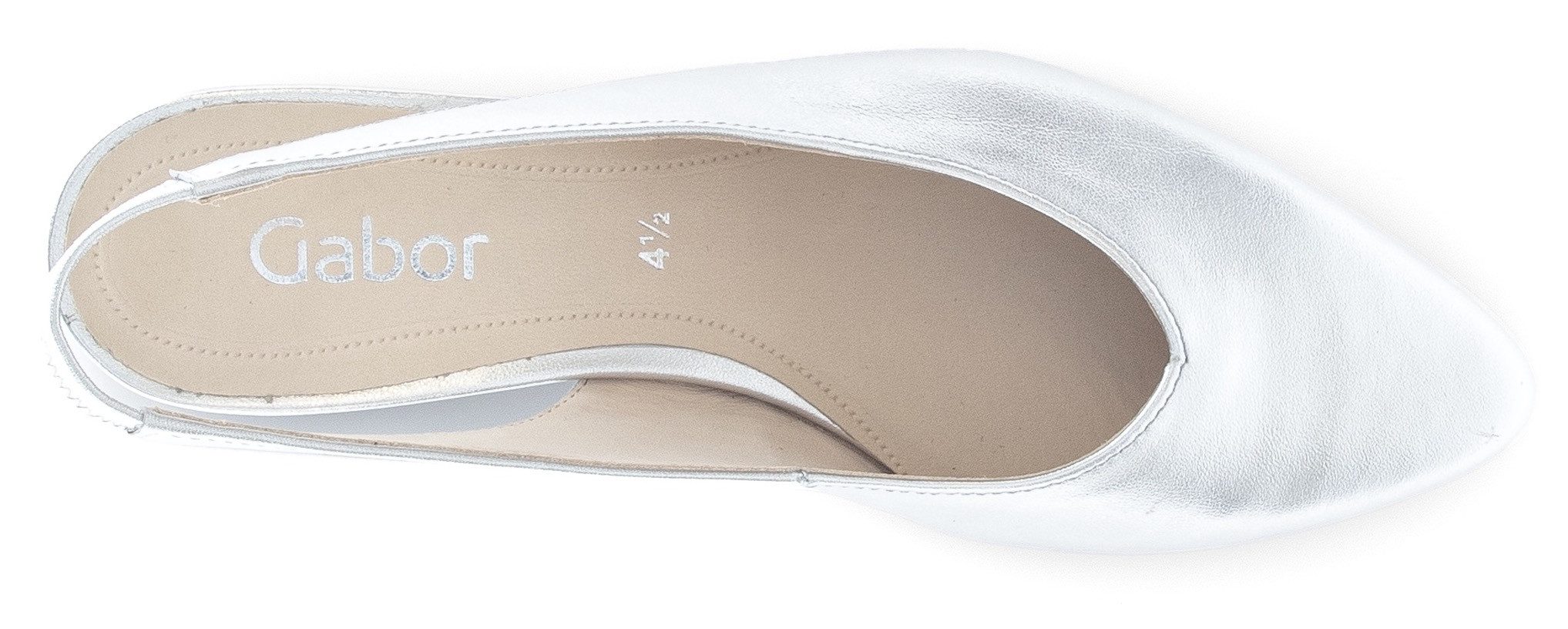 Gabor Slingback pumps , blokhak, feestdagsschoen, avond-schoen met elastische band