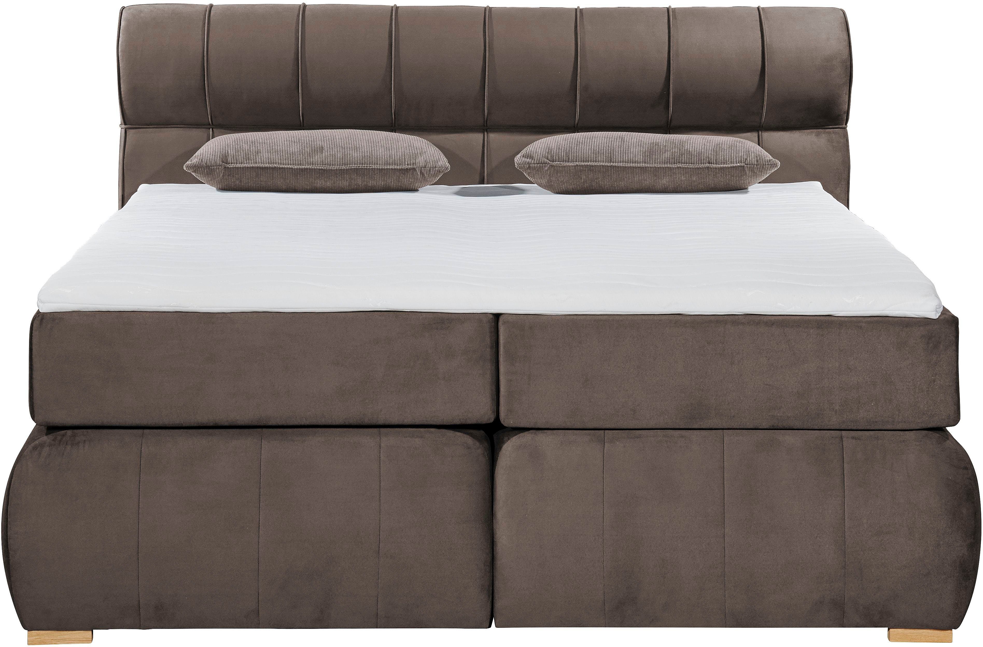 Places of Style Boxspring Felicia in h4, incl. matrastopper en bedbox