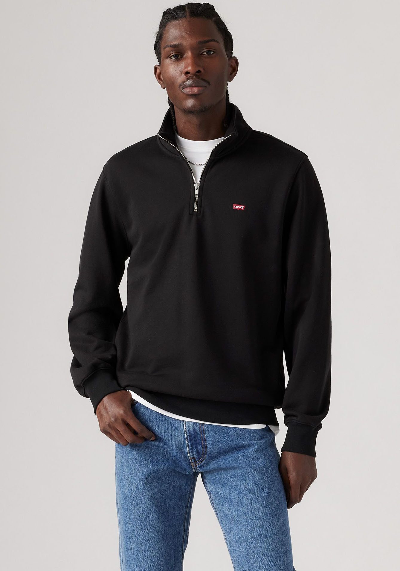 Levi's® Sweatshirt ORIGINAL HM 1/4 ZIP