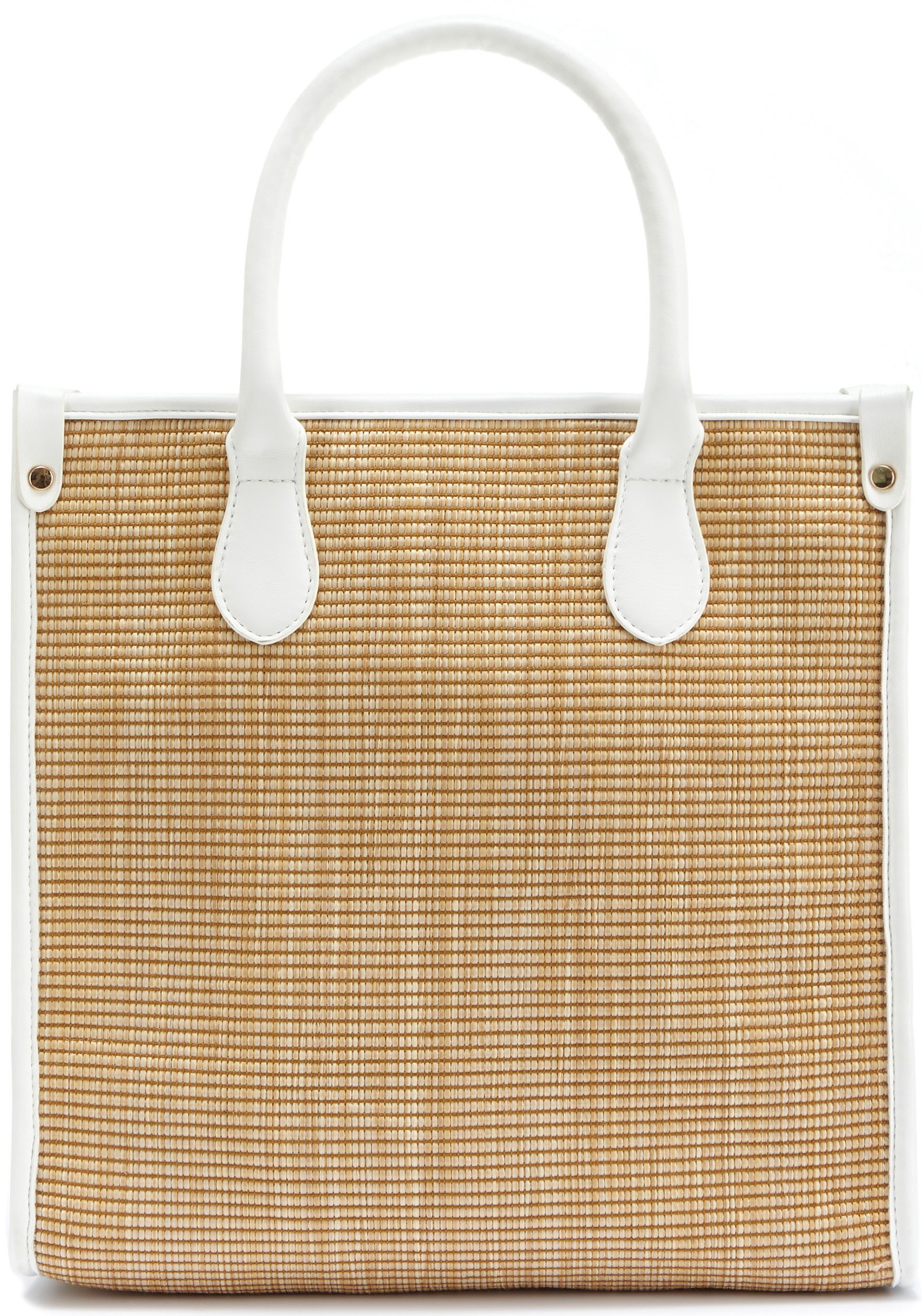 Vivance Shopper Strandtas Schoudertas, mandtas, draagtas, bamboe-look VEGAN