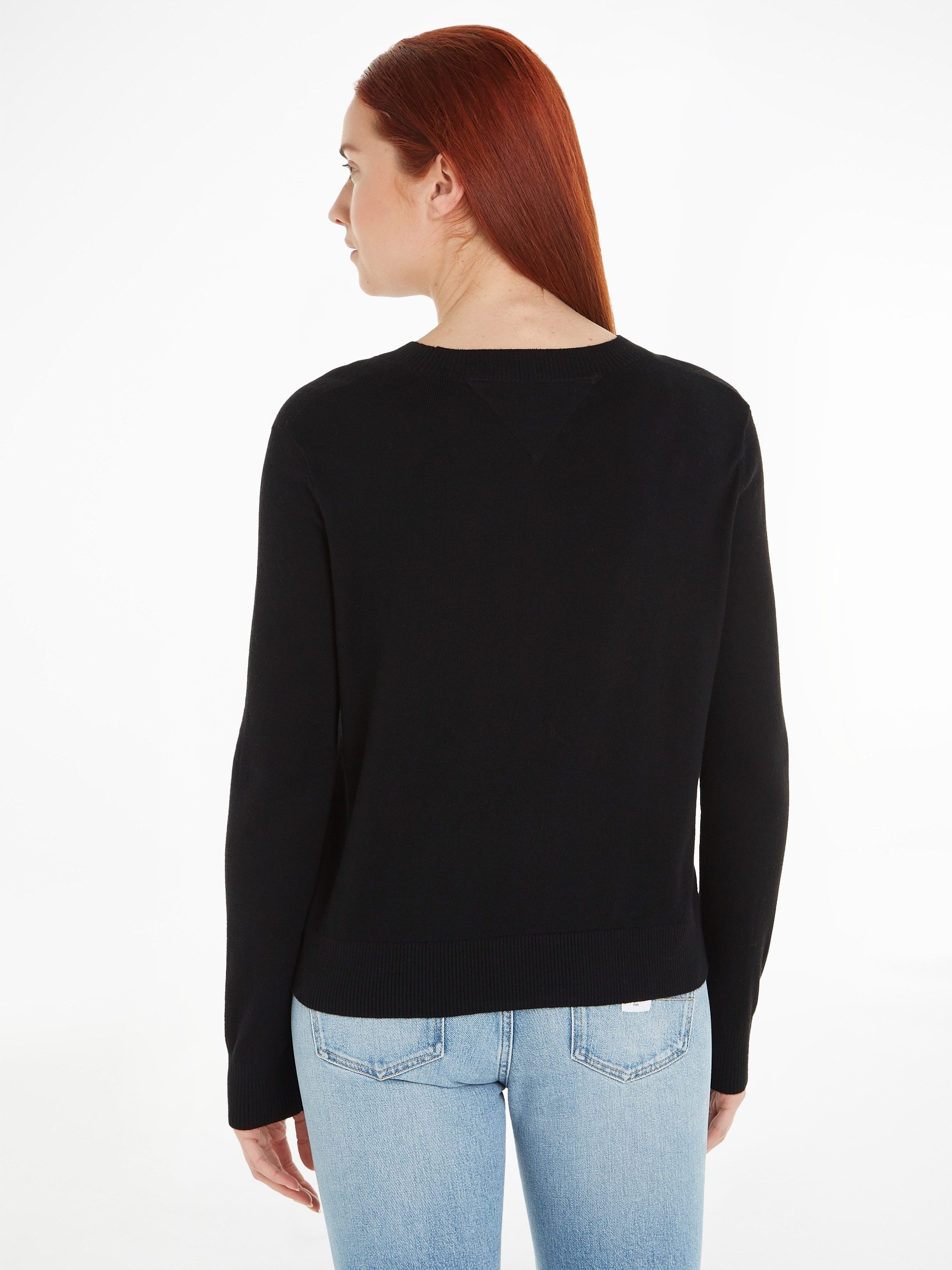 TOMMY JEANS Gebreide trui TJW ESSENTIAL CREW NECK SWEATER