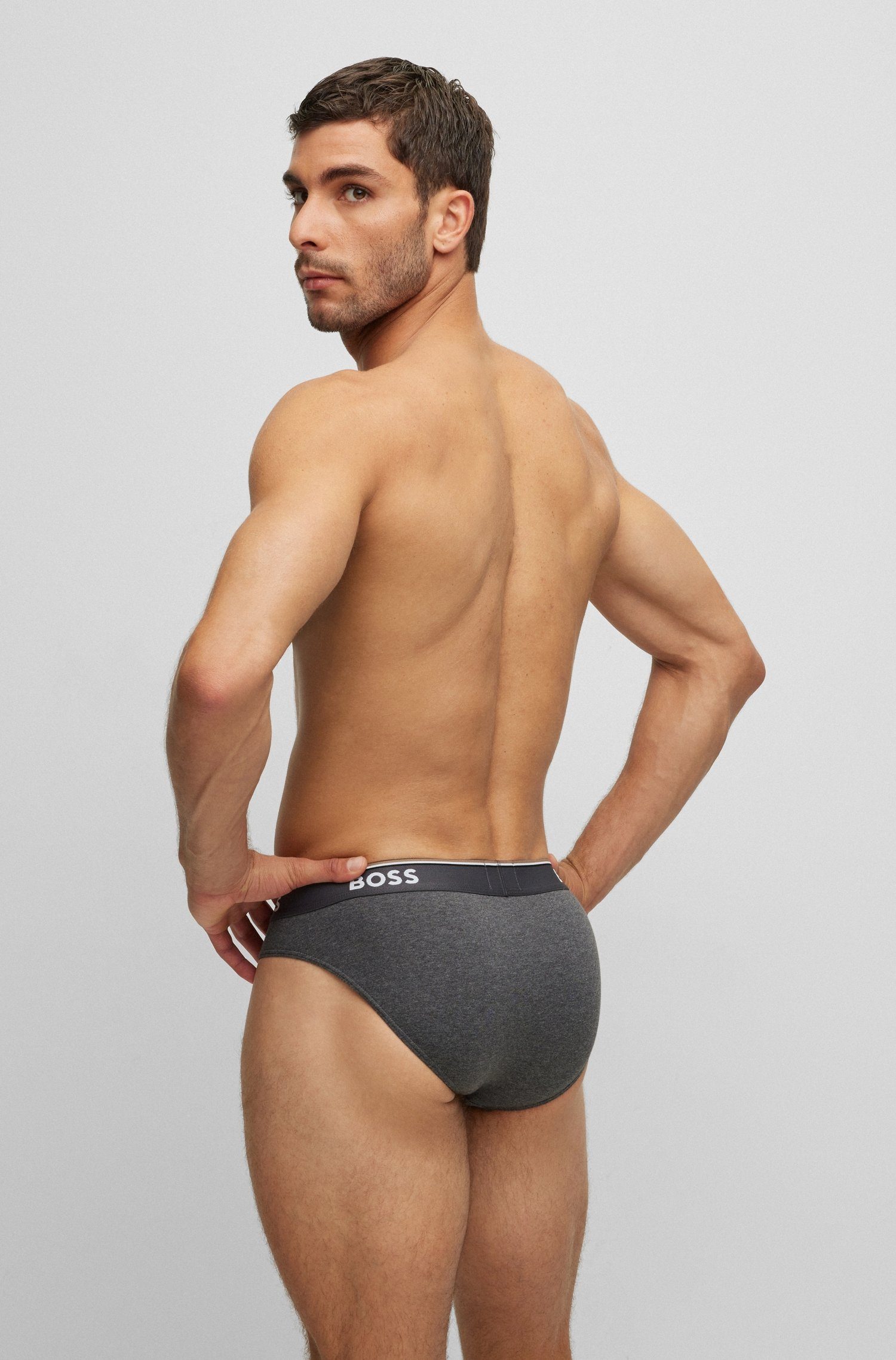 BOSS Slip weefband met logo (3 stuks)