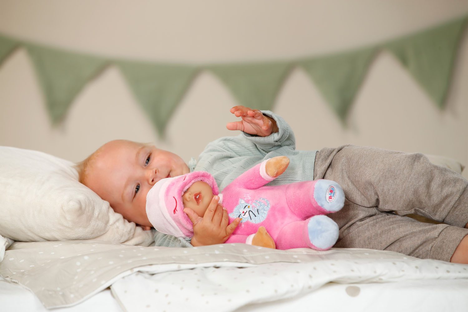 Baby Born Babypop Sleepy for babies, pink, 30 cm