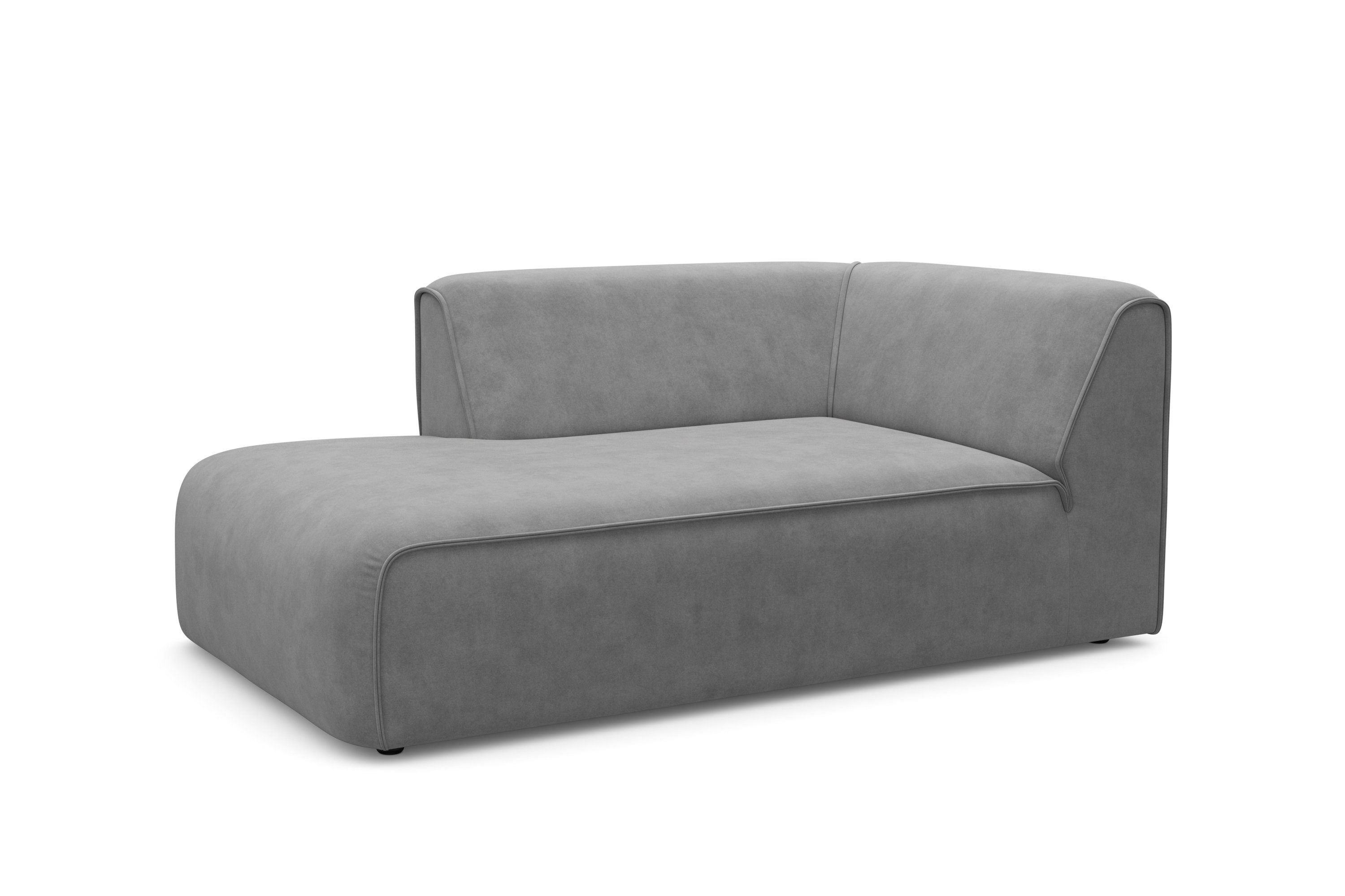 RAUM.ID Ottomane Merid chaise longue, afmetingen B/D/H: 100/162/70 cm als module of apart te gebruiken, voor individuele samenstelling