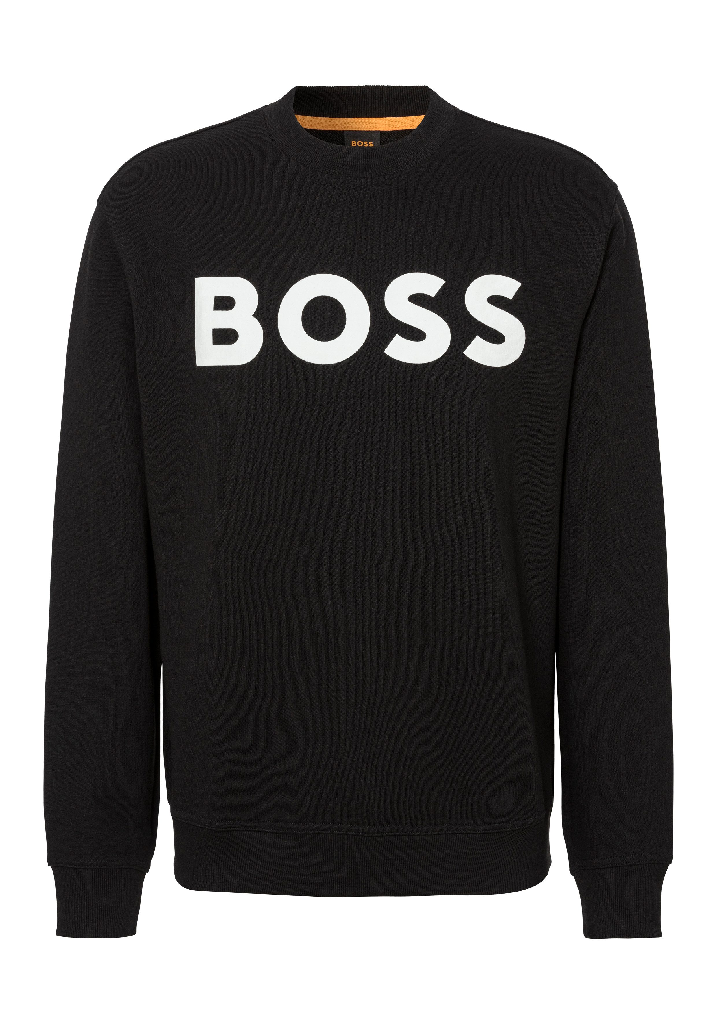Boss Orange Sweatshirt WeBasicCrew met een ronde hals