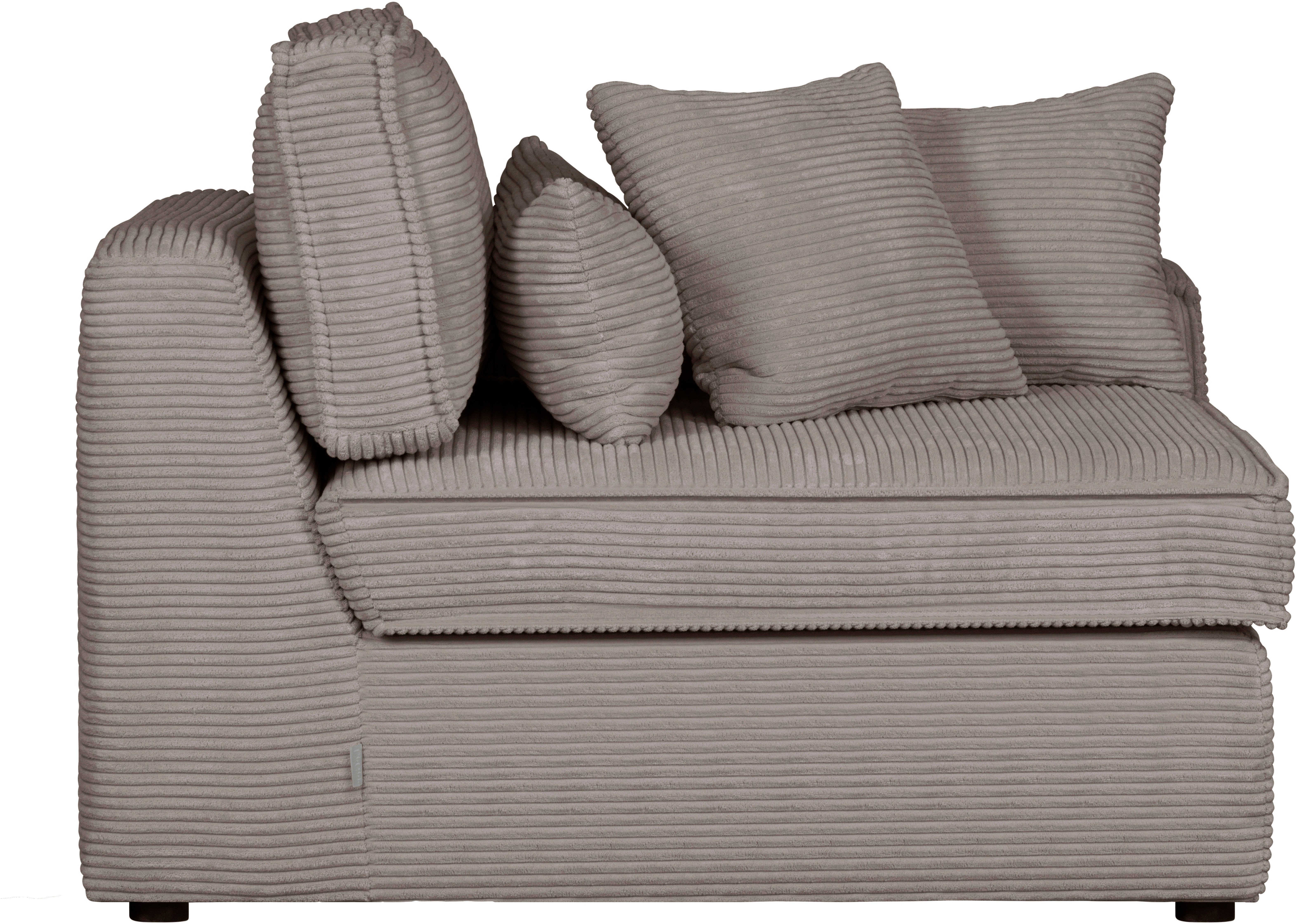 RAUM.ID Sofaelement Enid als deel van een modulaire bank, stevig zitcomfort