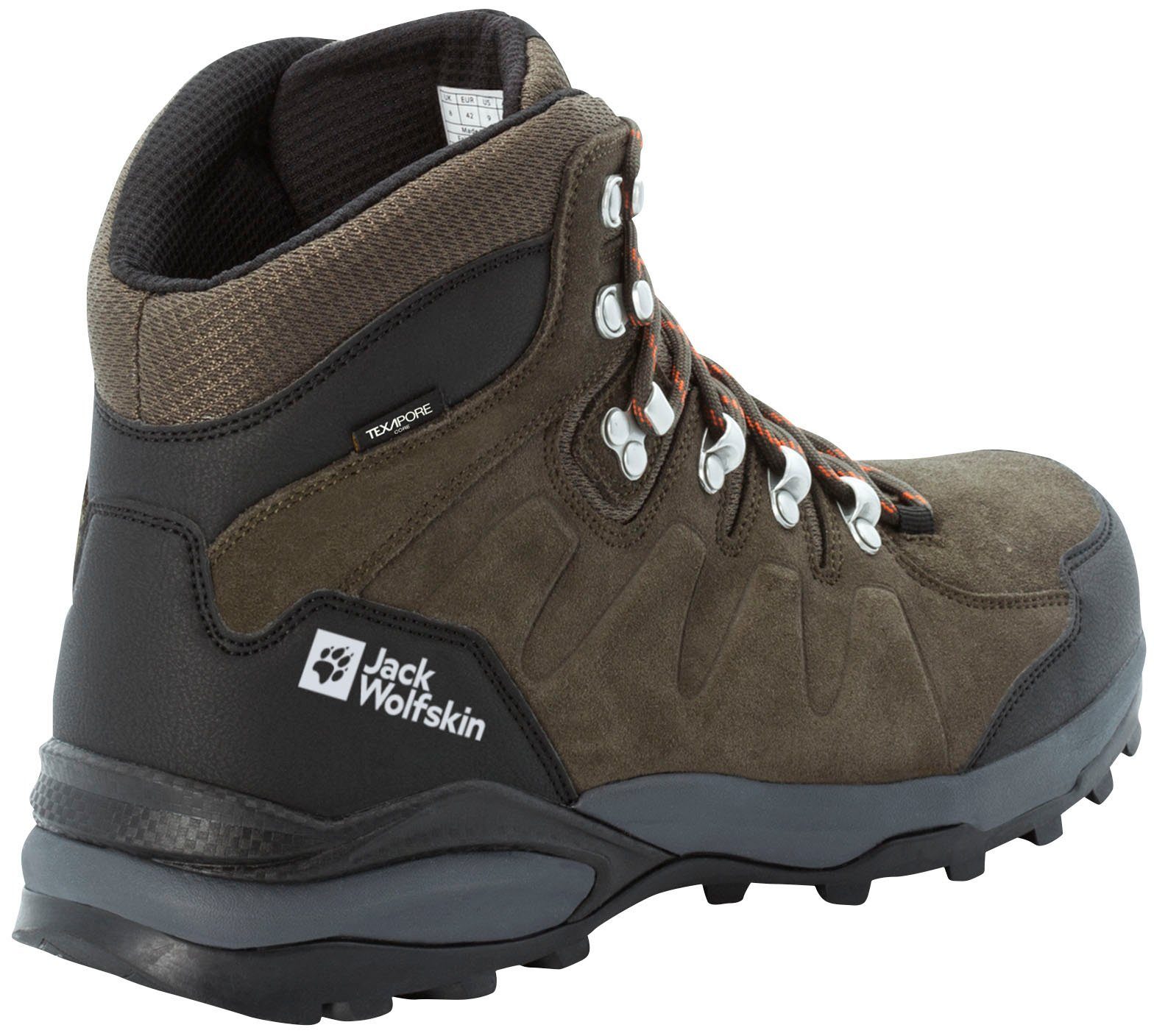 Jack Wolfskin Wandelschoenen REFUGIO TEXAPORE MID M