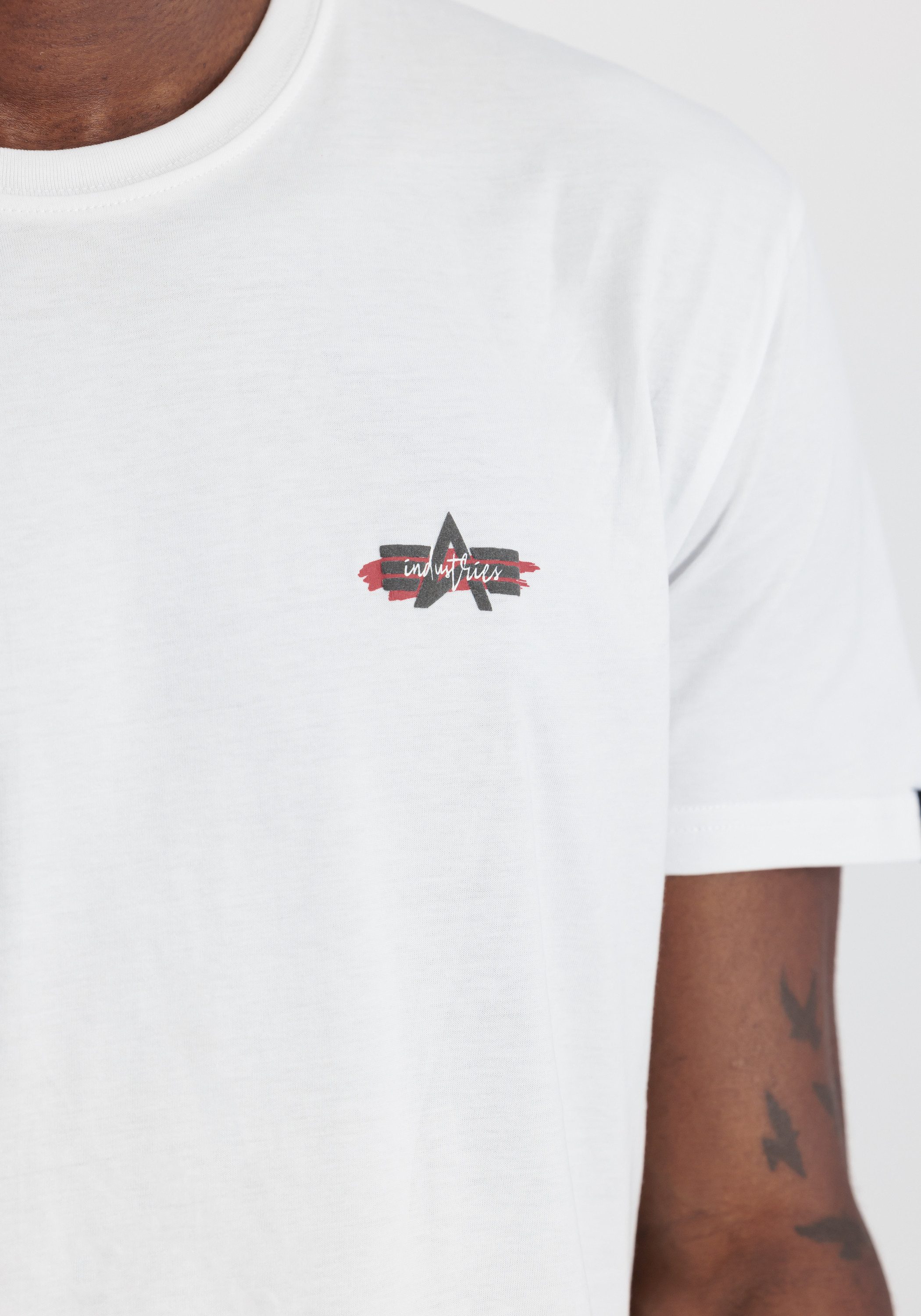 Alpha Industries T-shirt Alpha Industries Men - T-Shirts Signature Puff Print BP T