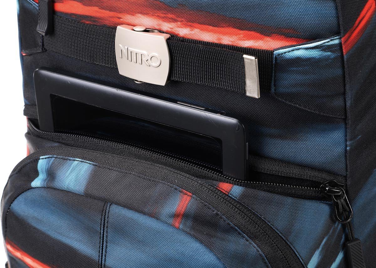 NITRO Schoolrugzak Hero Casual rugzak, grote vrijetijds rugzak, school, werk en reis