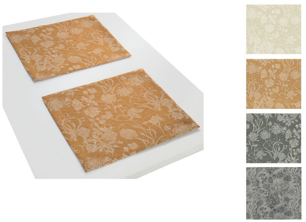 Adam Set placemats Flower Cuvée (set, 2 stuks)