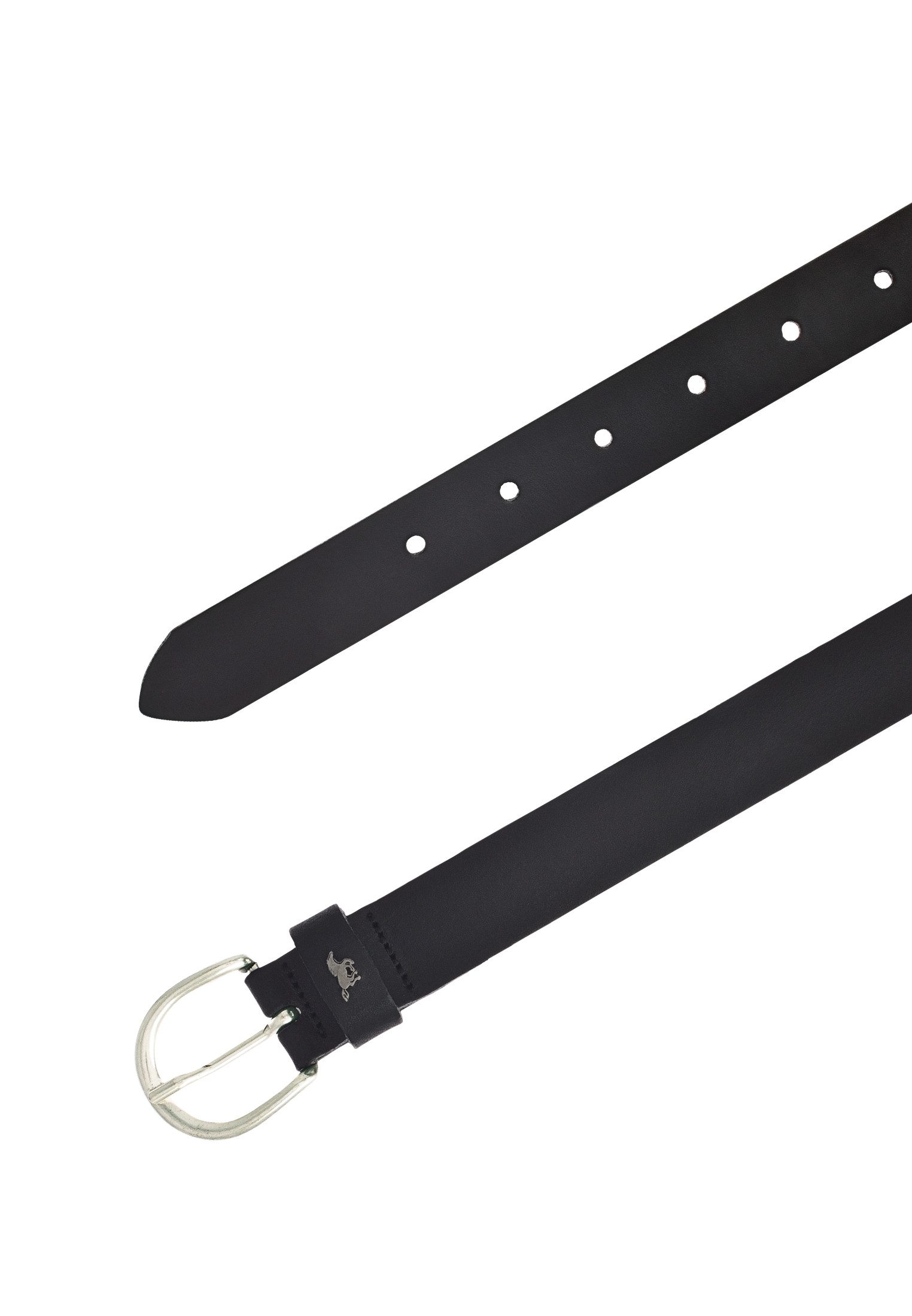 MUSTANG Leren riem Pull-up leer met vintage karakter, in smalle vorm, 2,5 cm
