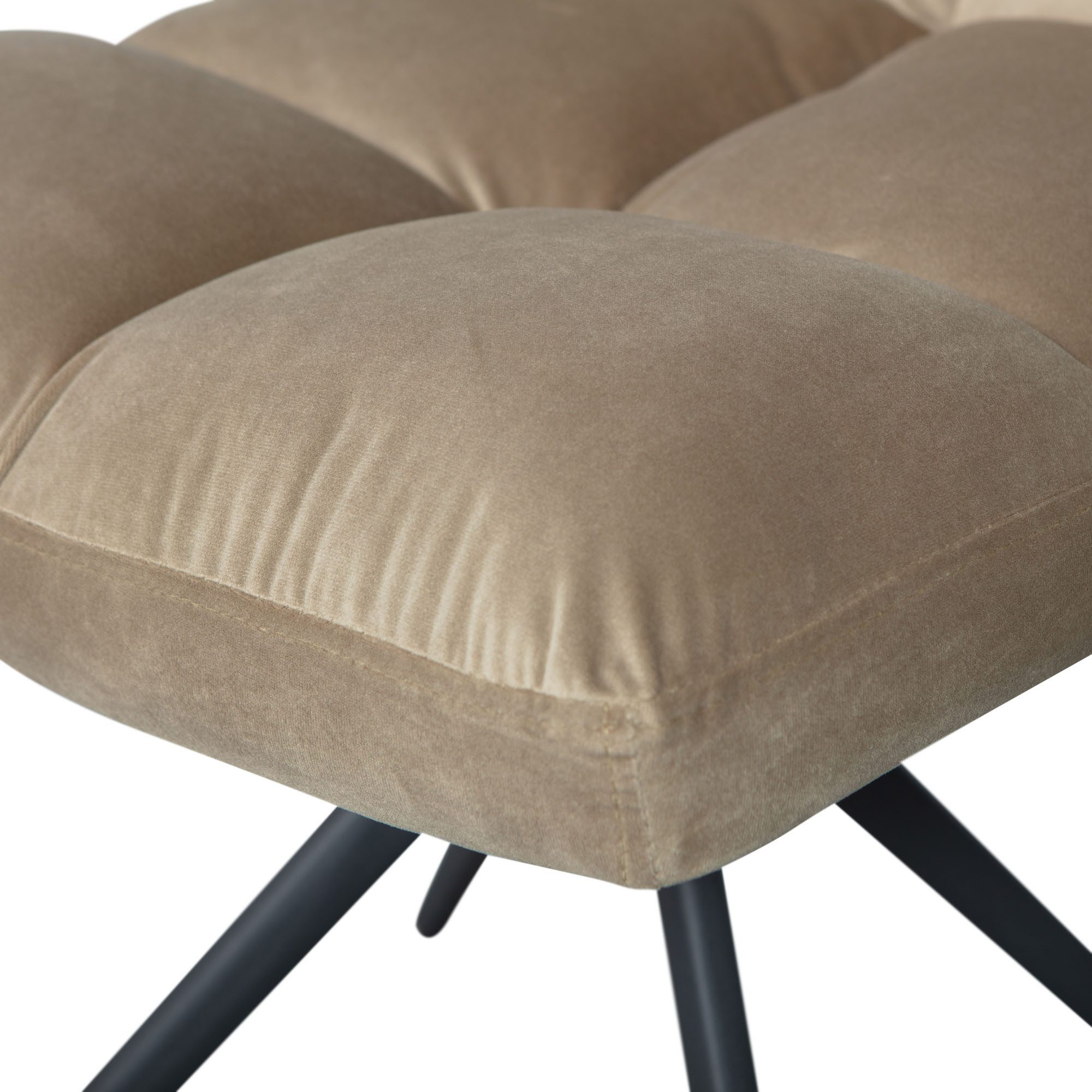 WOOOD Draaistoel Vinny met draaivoet, breedte 48 cm