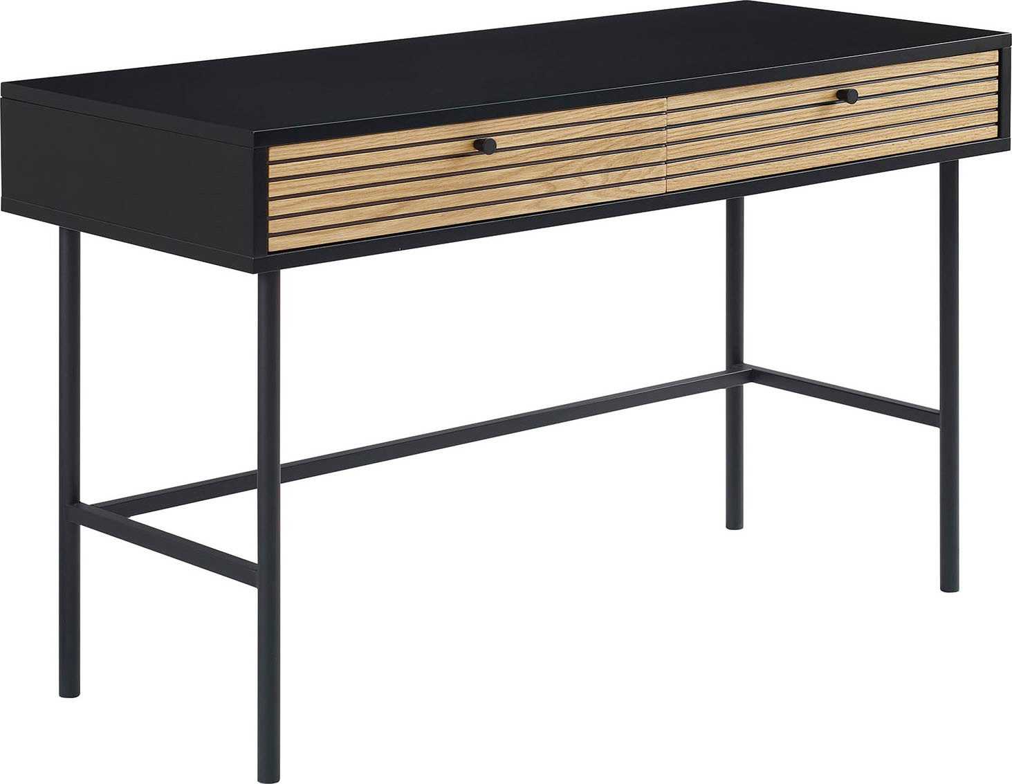 SalesFever Bureau in scandi design, sidetable bureaus zwart
