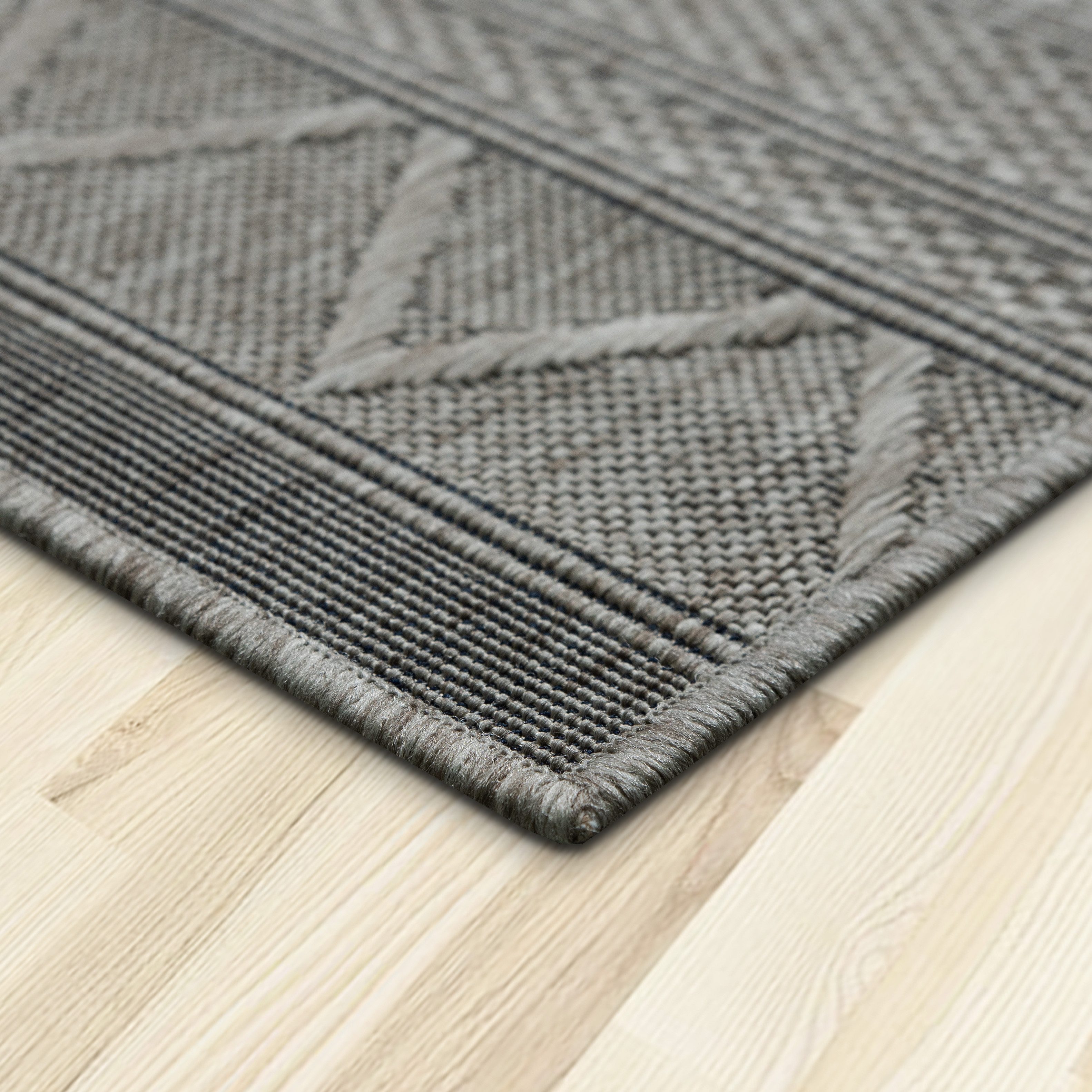 my home Vloerkleed Toronto is ook als loper verkrijgbaar Geschikt voor binnen en buiten, sisal-look, weerbestendig & uv-bestendig, boho