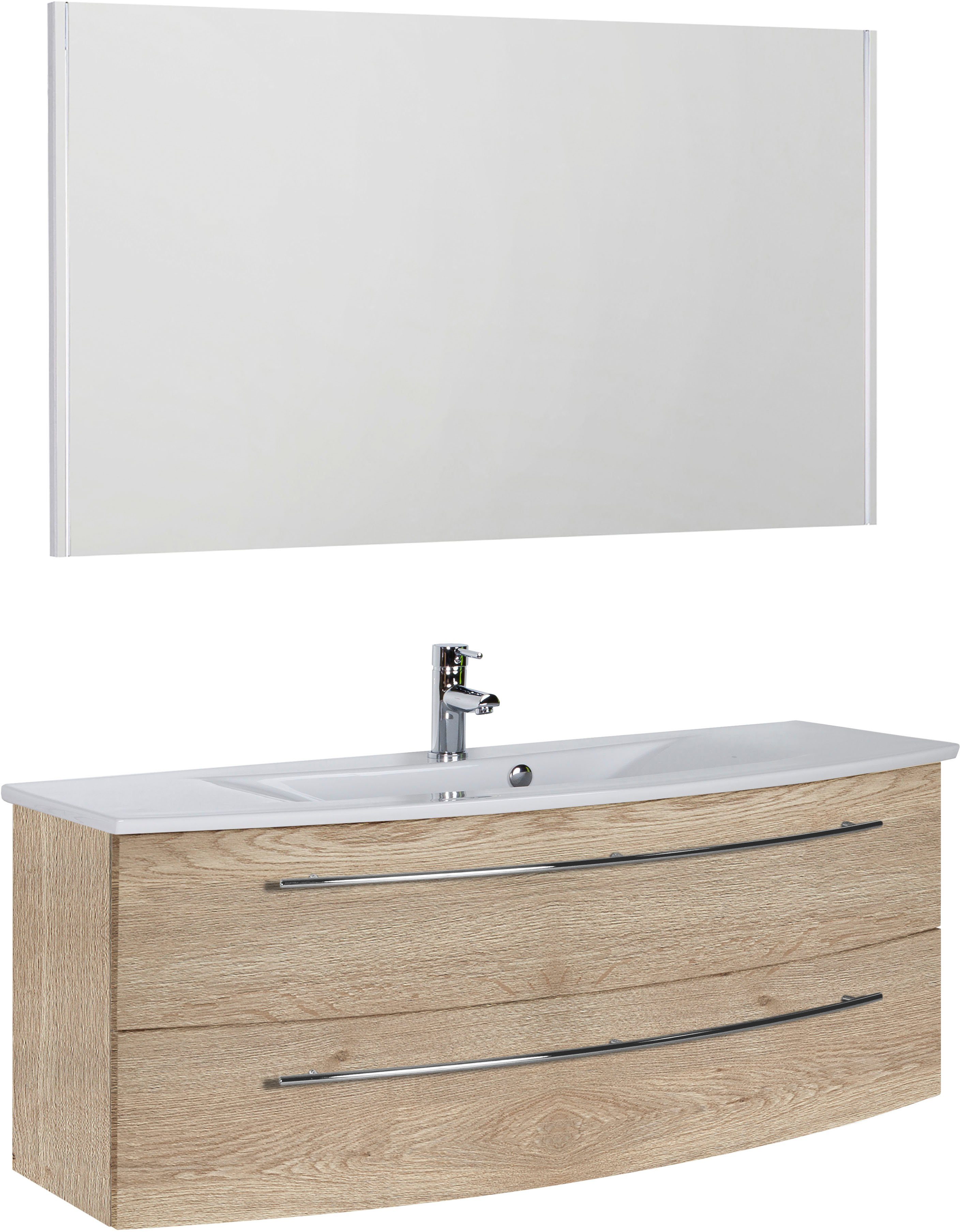MARLIN Badkamerserie 3040 , breedte 120 cm (2-delig) badmeubelsets beige
