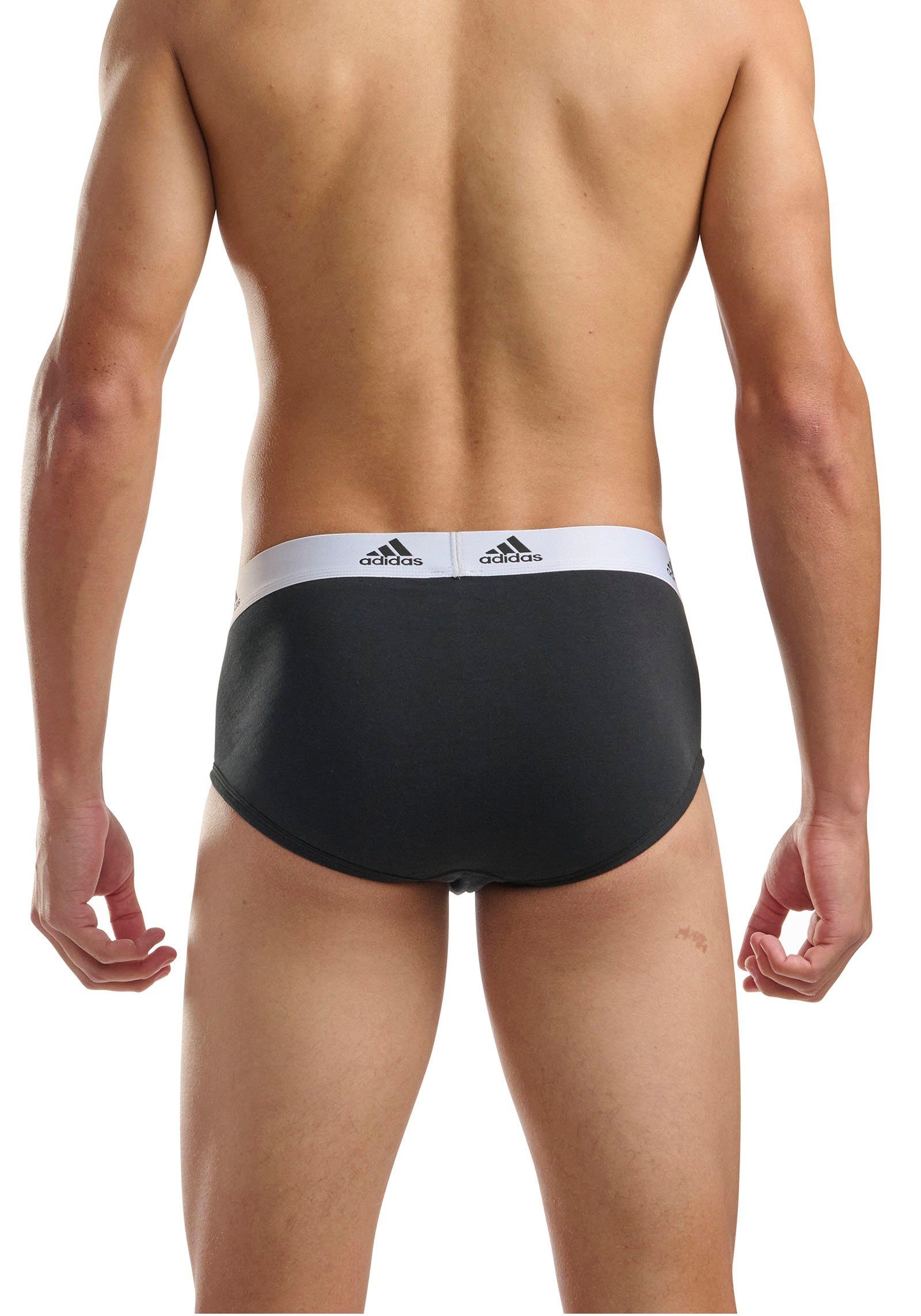 adidas Sportswear Slip Active Flex Cotton met vochtregulerende technologie (3 stuks)