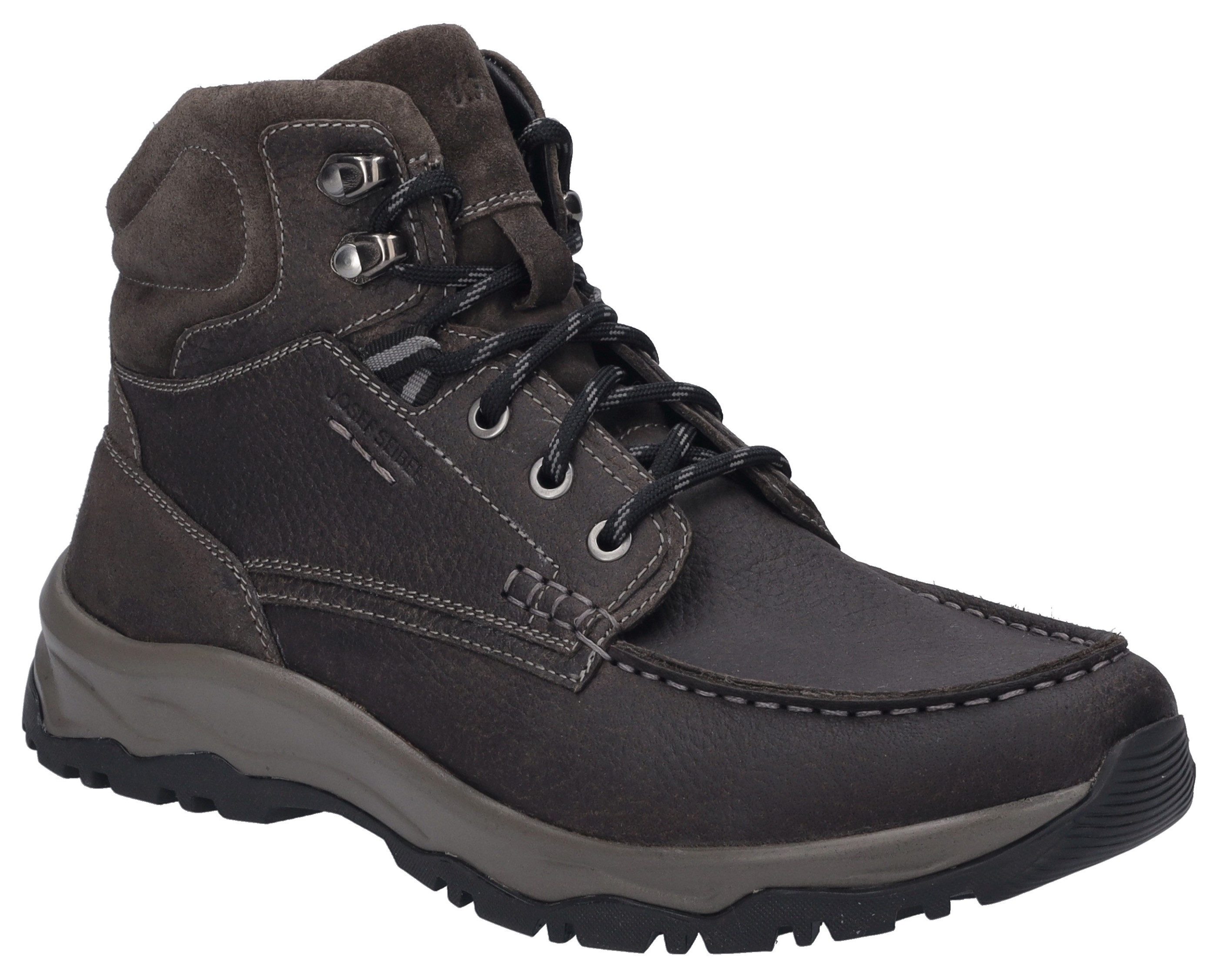 Josef Seibel Veterschoenen Leroy 01 , trekkinglaarzen, laarzen, winterschoen met verwisselbare binnenzool in breedte h heren veterschoenen maat 40