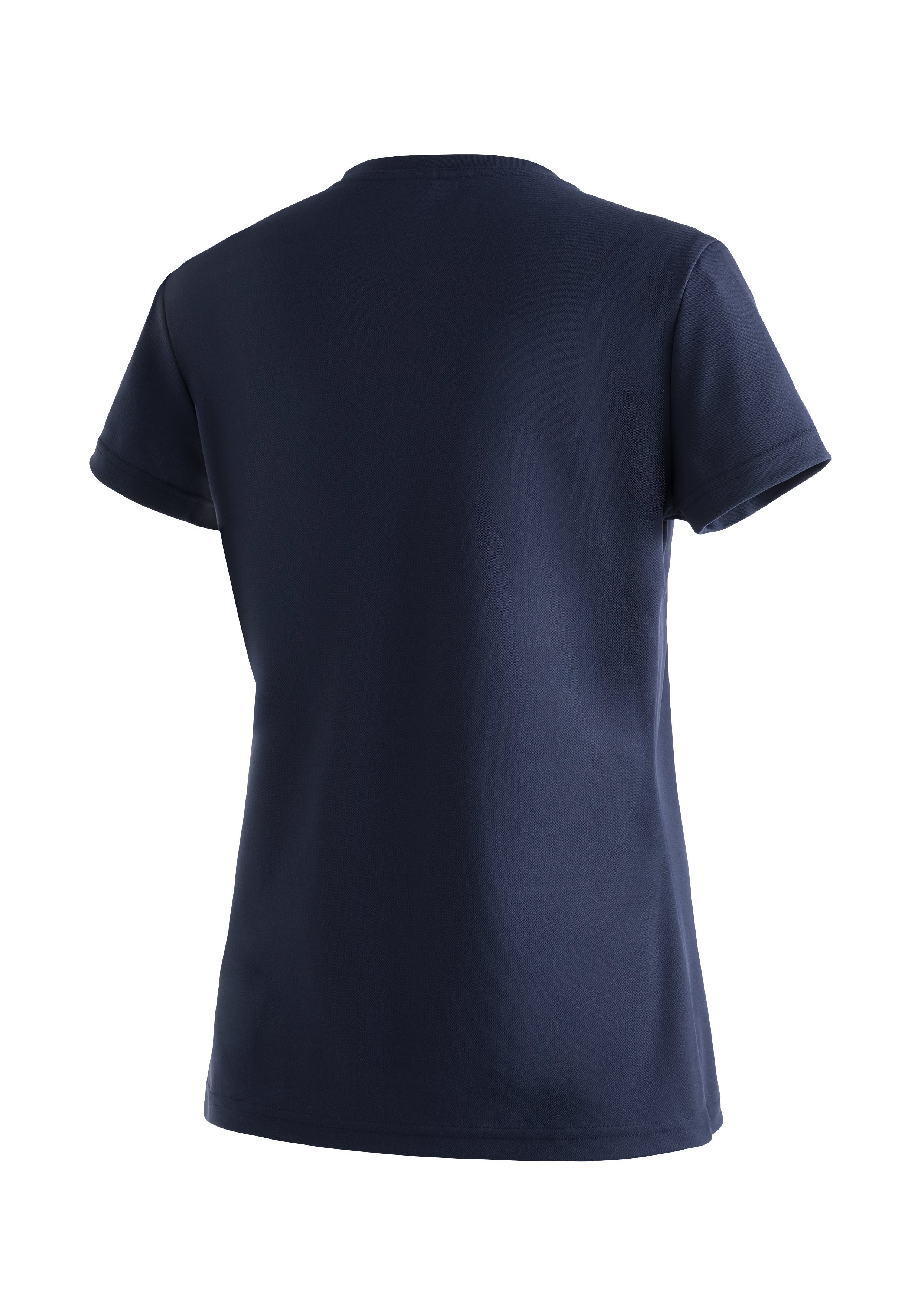 Maier Sports Functioneel shirt Trudy Dames-T-shirt, shirt met korte mouwen voor wandelen en vrije tijd