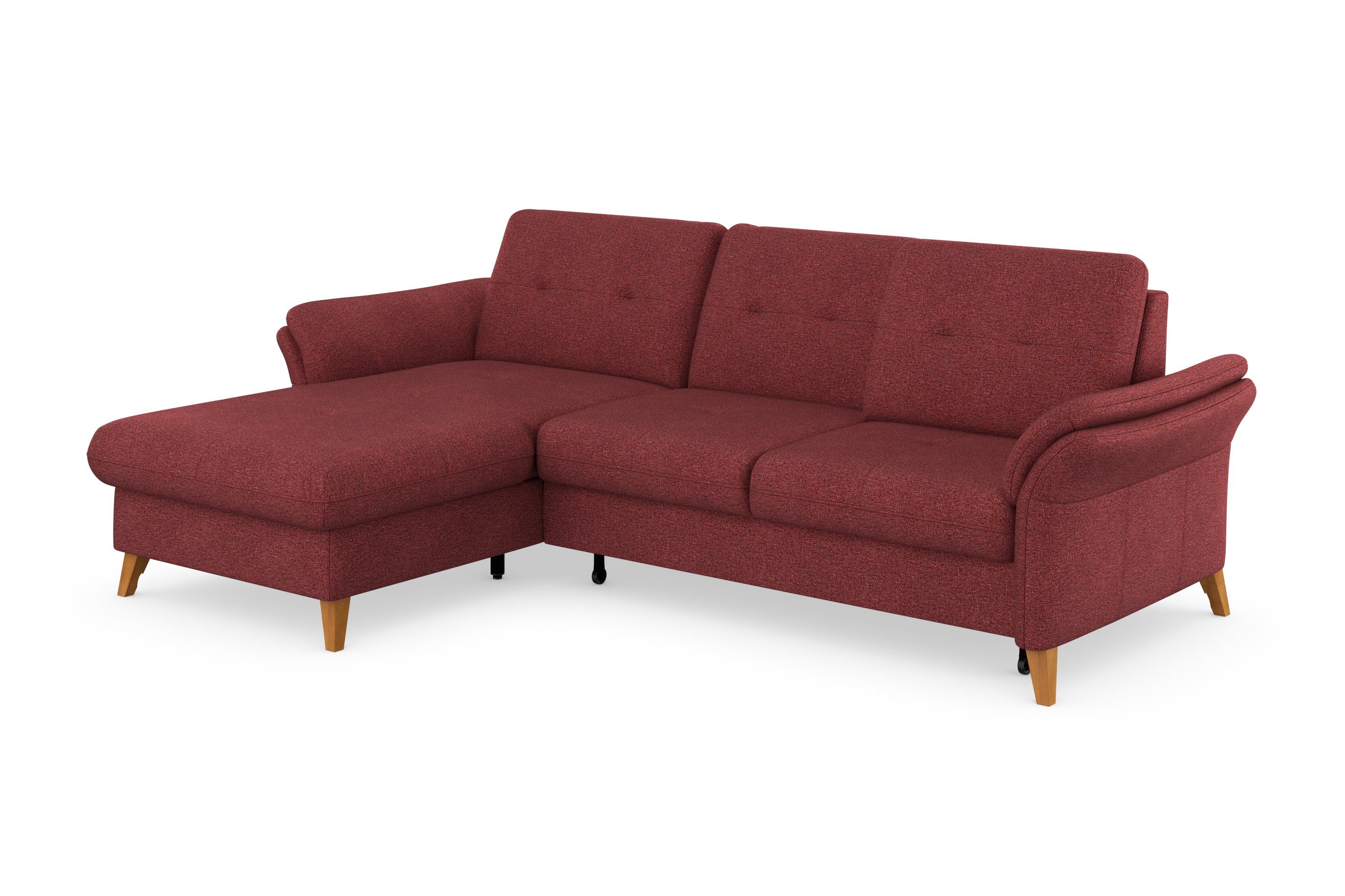 sit&more Hoekbank Göteborg Zitdiepteverstelling en binnenvering, naar keuze met slaapfunctie