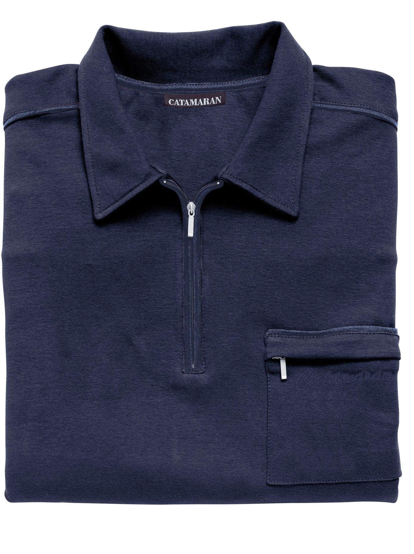 Catamaran Poloshirt met lange mouwen (1-delig)