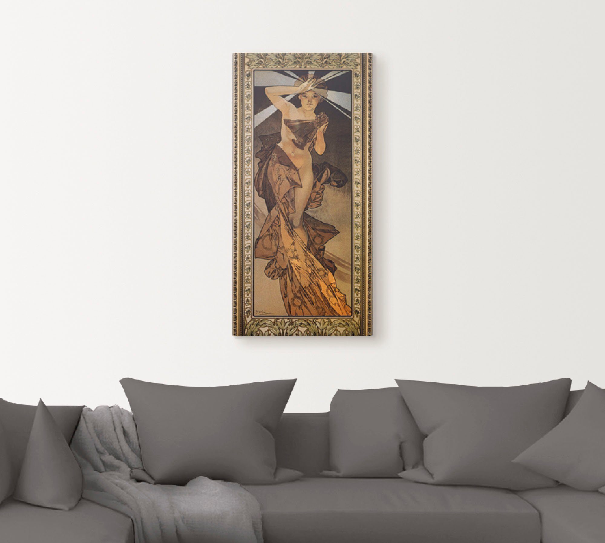 Artland Artprint Sterren: de morgenster als artprint op linnen, muursticker in verschillende maten