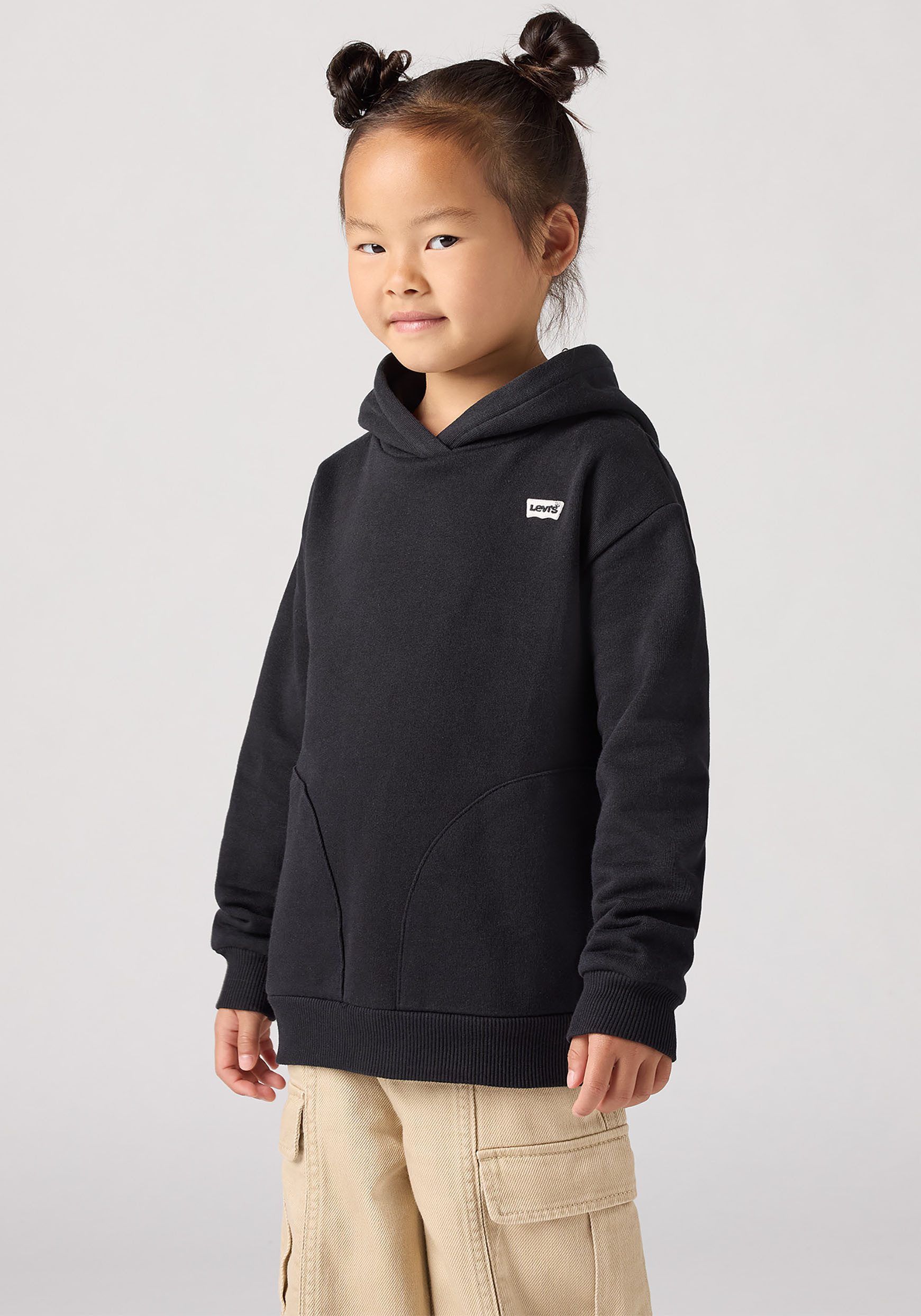 Levi's Kidswear Hoodie met zijzakken voor meisjes