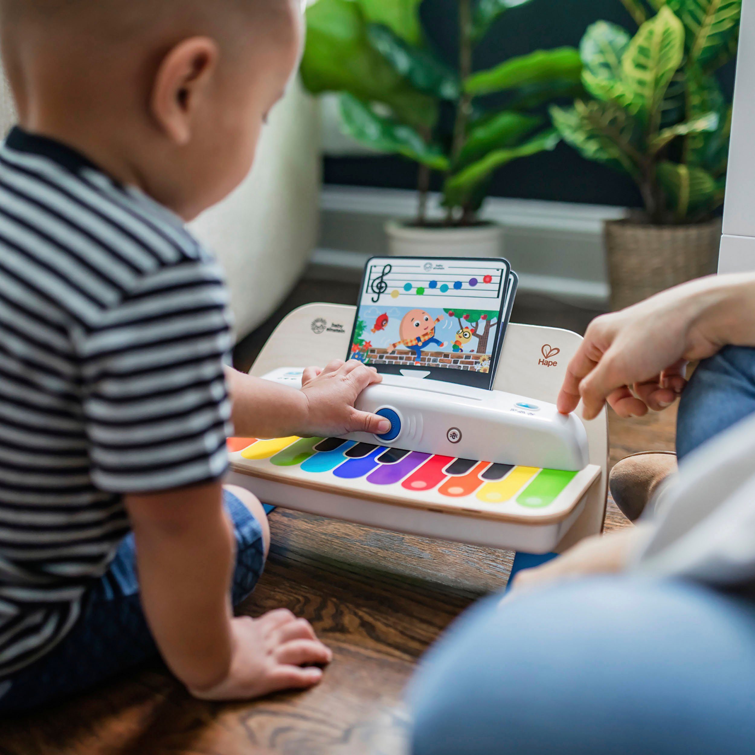 Hape Speelgoed-muziekinstrument Baby Einstein, Samen in Tune Piano™ aangesloten Magic Touch™