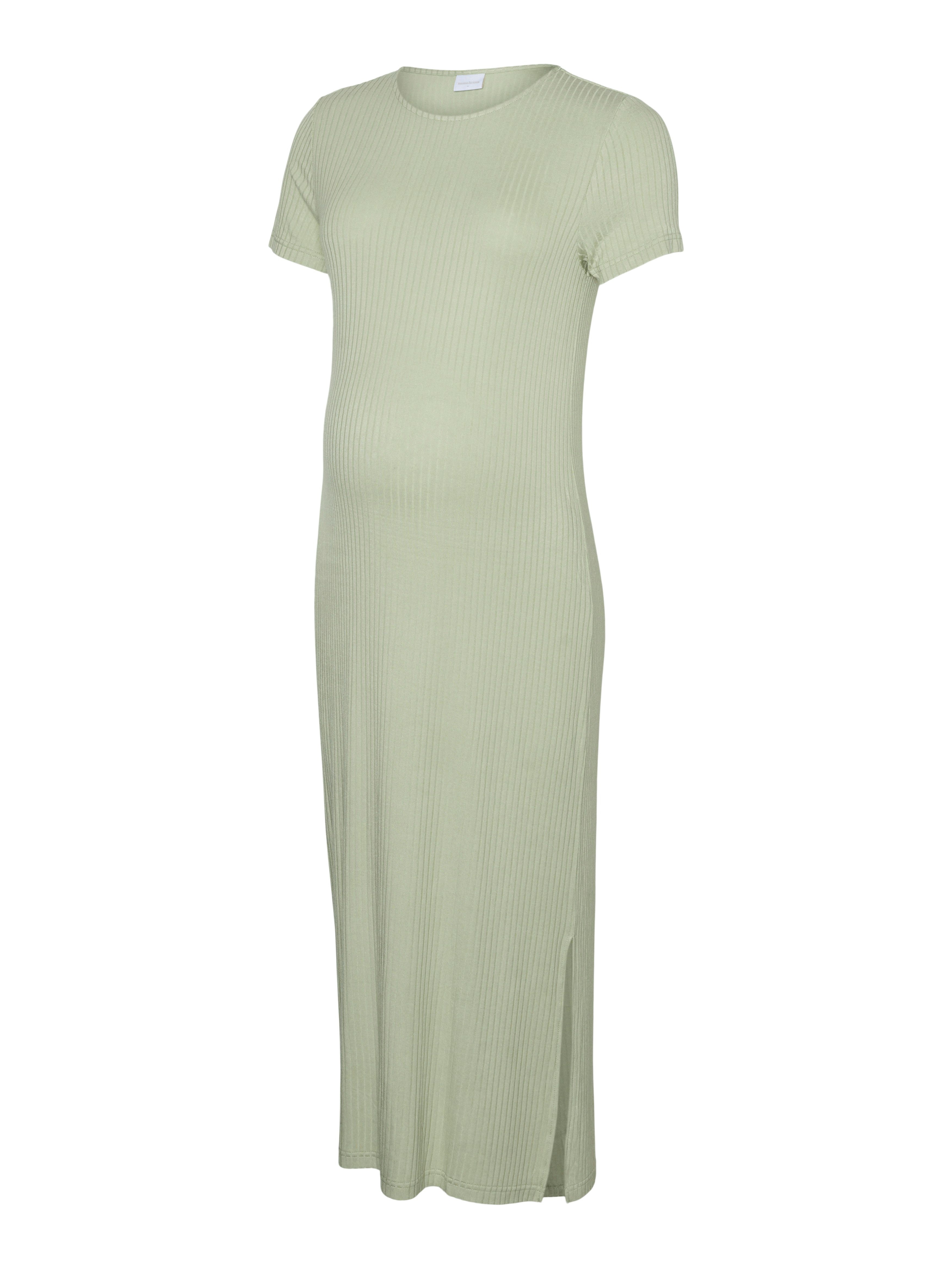 Mamalicious Jerseyjurk MLTRINITY TESS SS JRS MIDI DRESS 2F NOOS