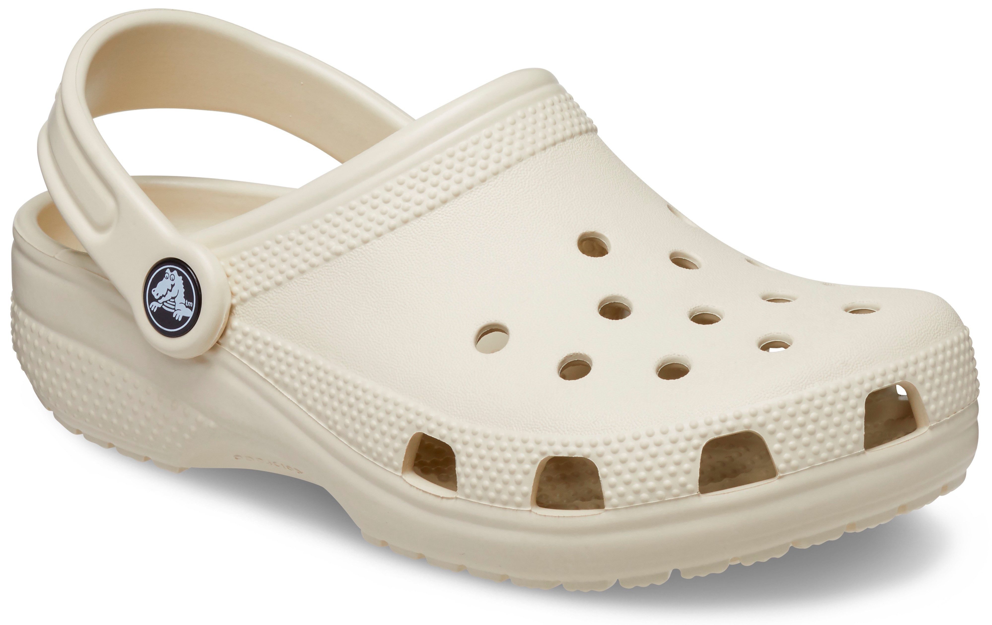 Crocs Clogs Classic K , zomerschoen, pantoffel, badschoen met draaibaar hielriempje kinderen clogs maat 30 beige