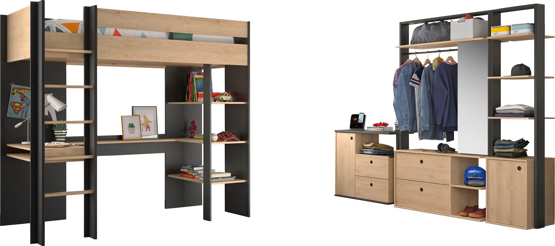 Gami Tienerkamerset Duplex (4-delig)