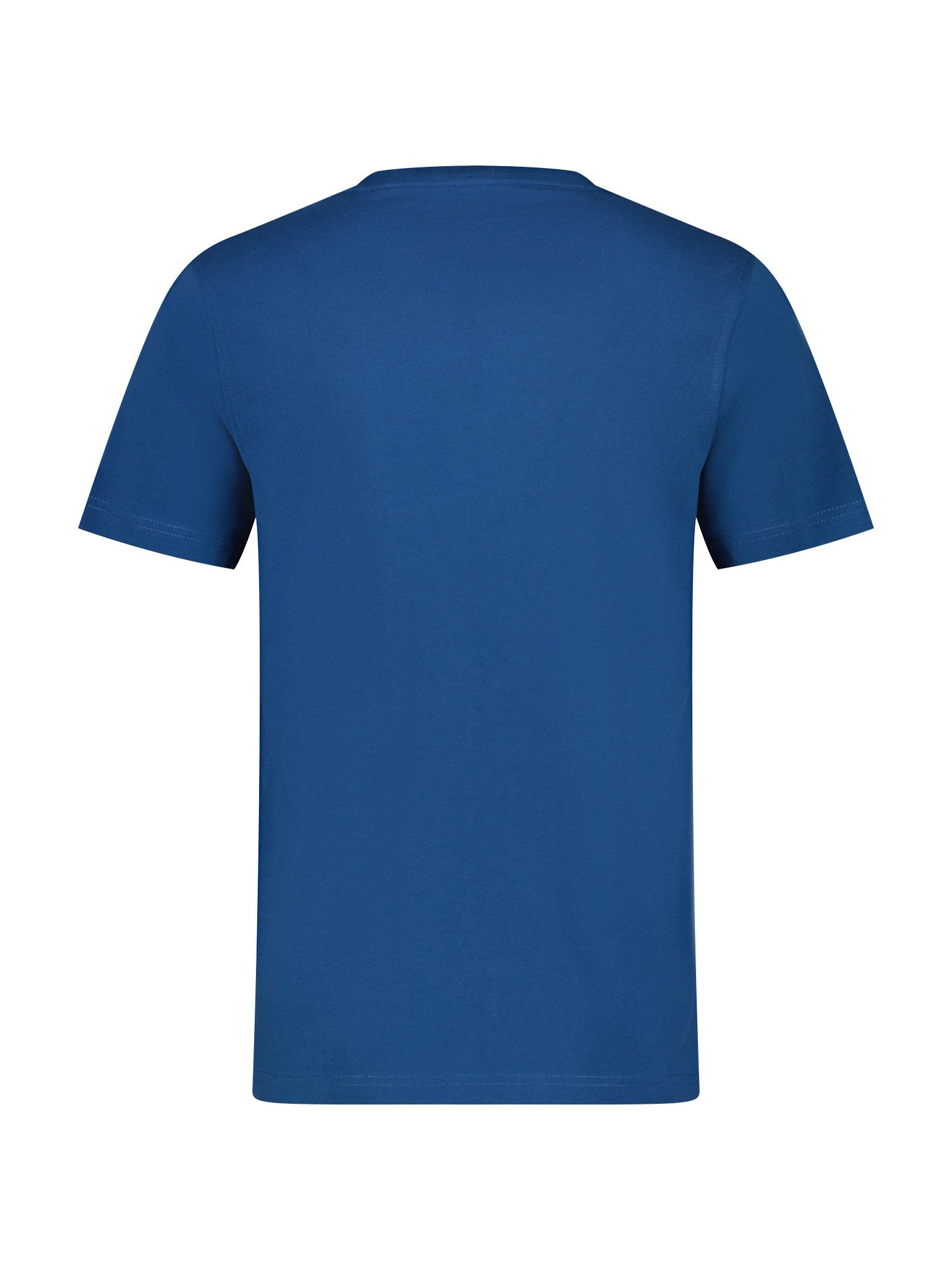 Lerros Shirt met korte mouwen met logoborduursel op borsthoogte