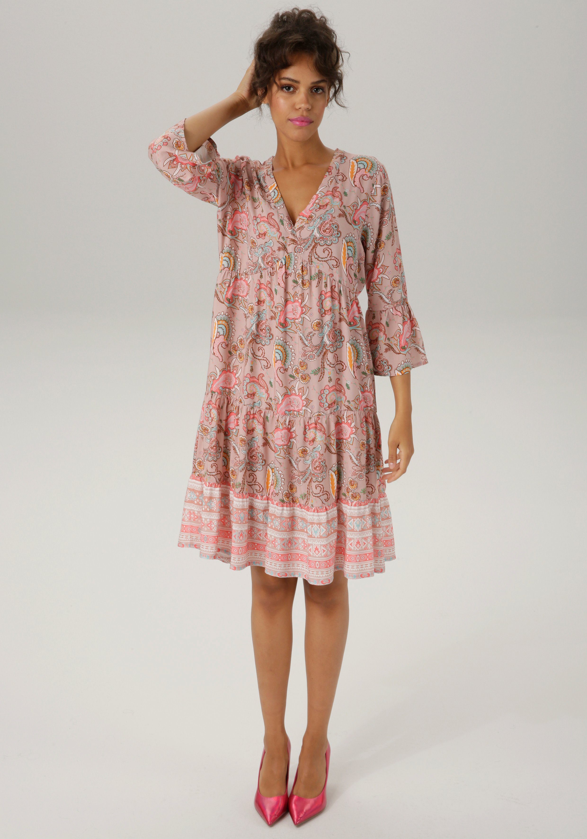 Aniston CASUAL Tuniekjurk met fantasierijke druk
