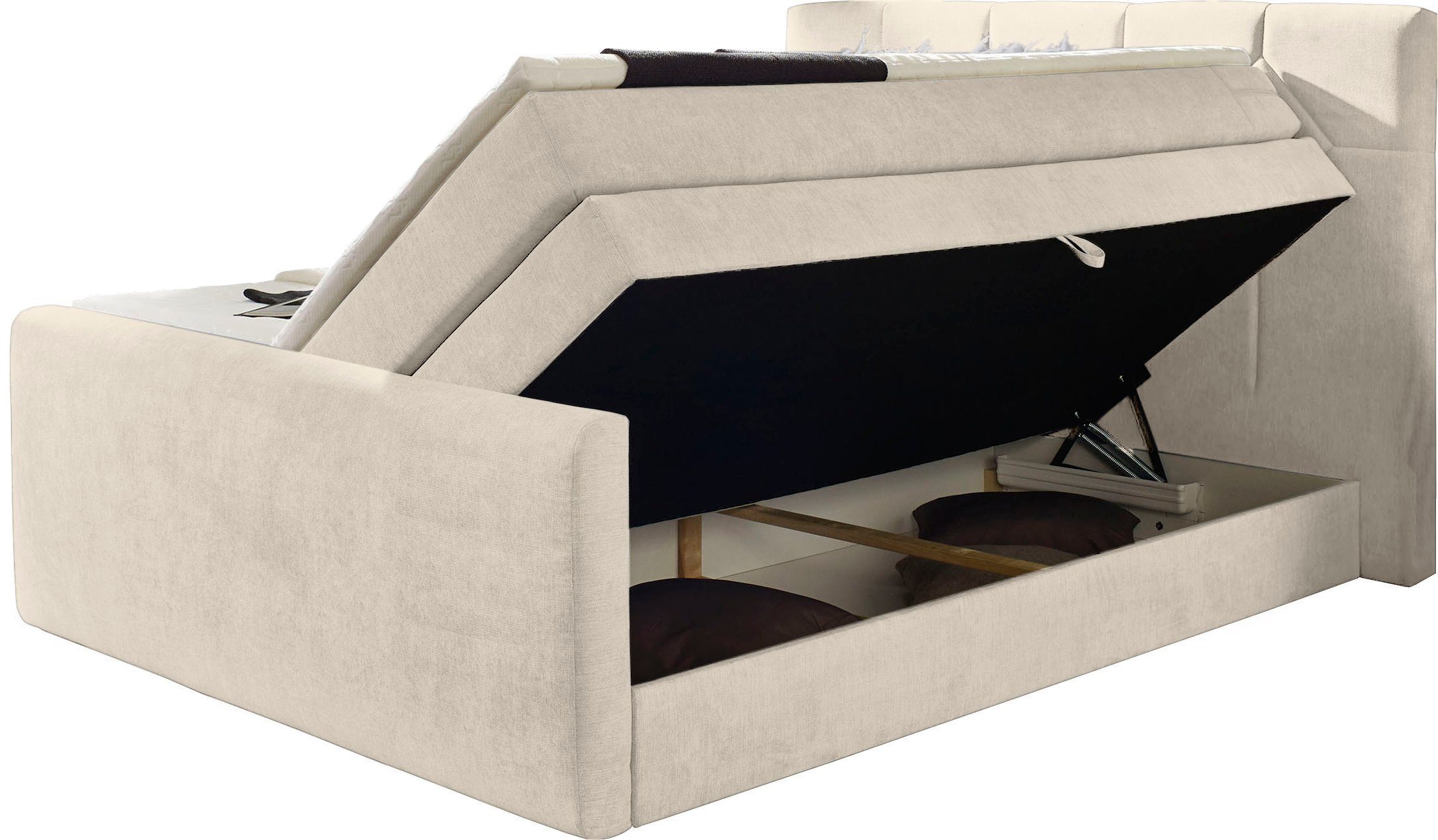 Places of Style Boxspring Atlanta inclusief topmatras en bedkist