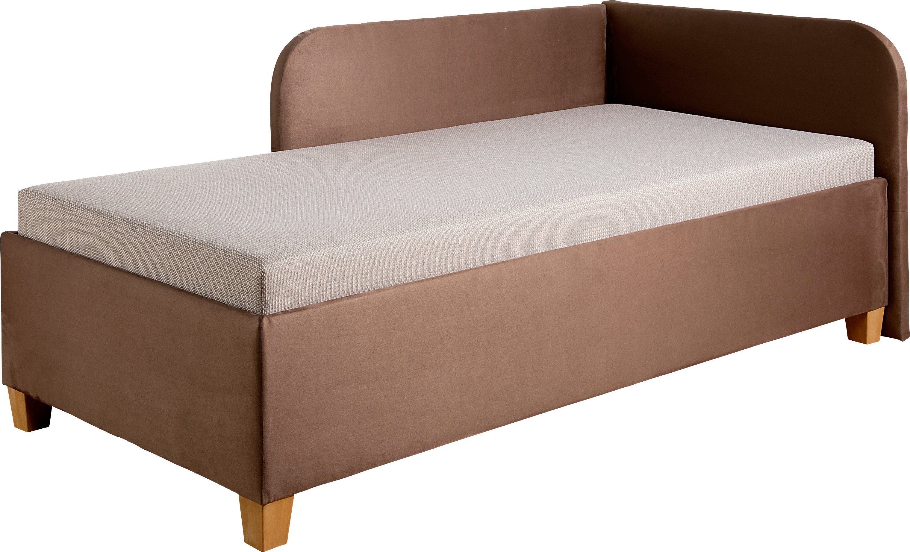 Maintal Bed Aolana met bedkist, in 2 breedten, binnenvering- of bonell-matras ter keuze