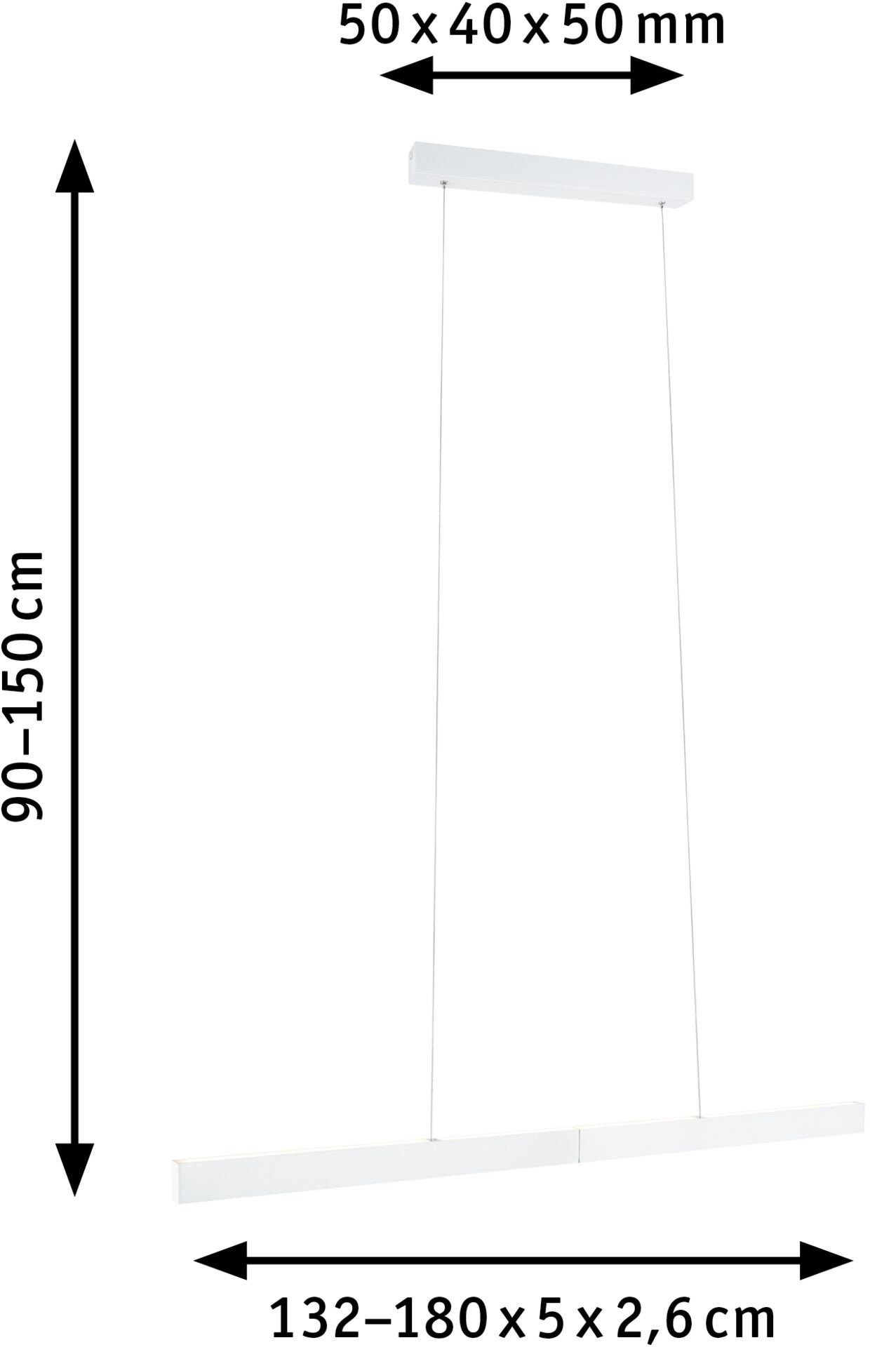 Paulmann Led-hanglamp Aptare LED-module, dimbaar, 230 V (1 stuk)