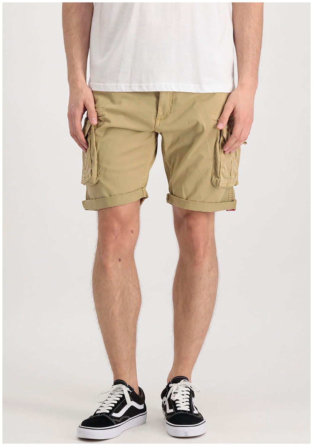 Alpha Industries Cargoshort Crew Short heren korte broeken maat 28 beige